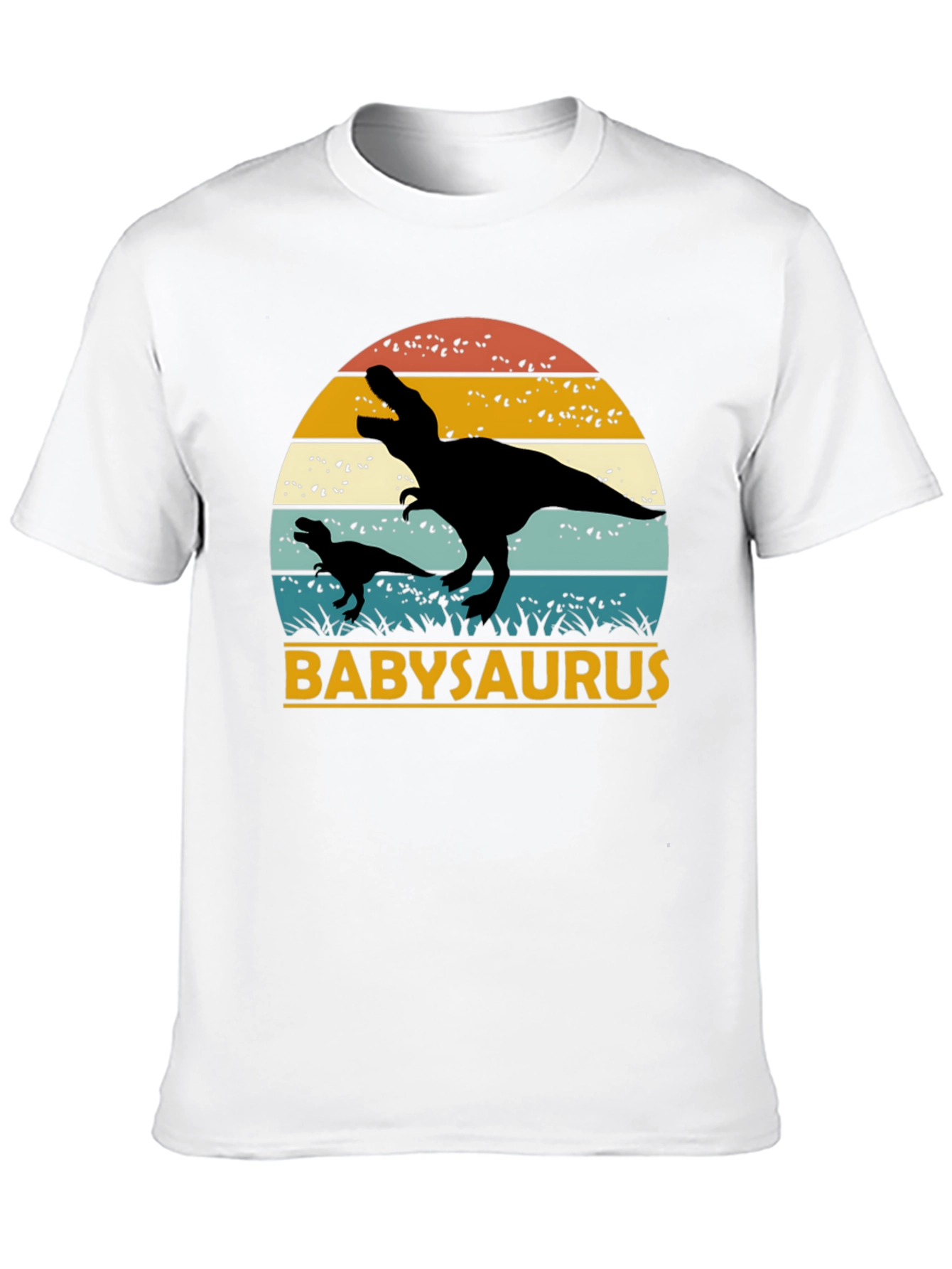 Babysaurus Rex T-Shirt - Black Dinosaur Tee