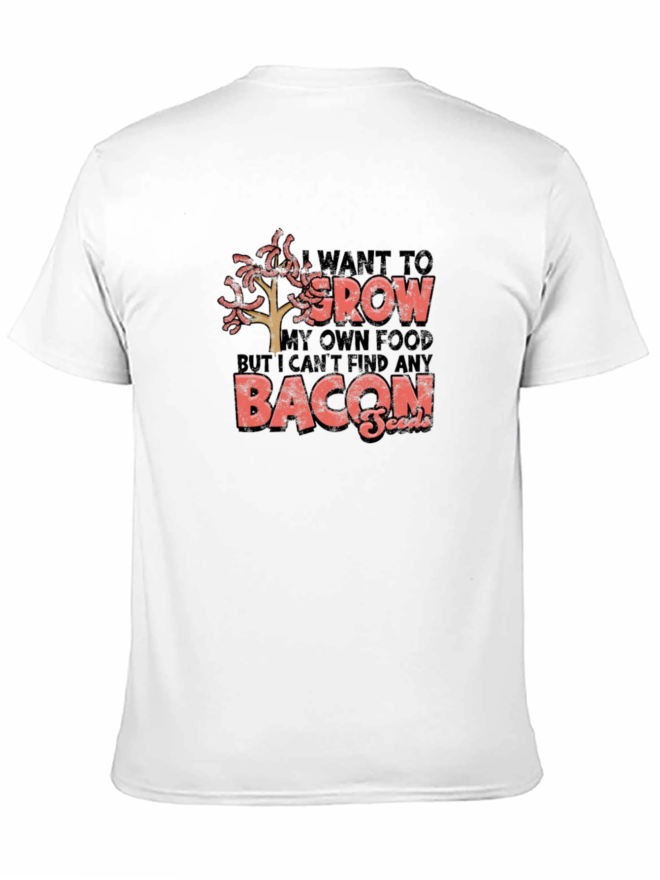 Funny Bacon Seeds Graphic Tee