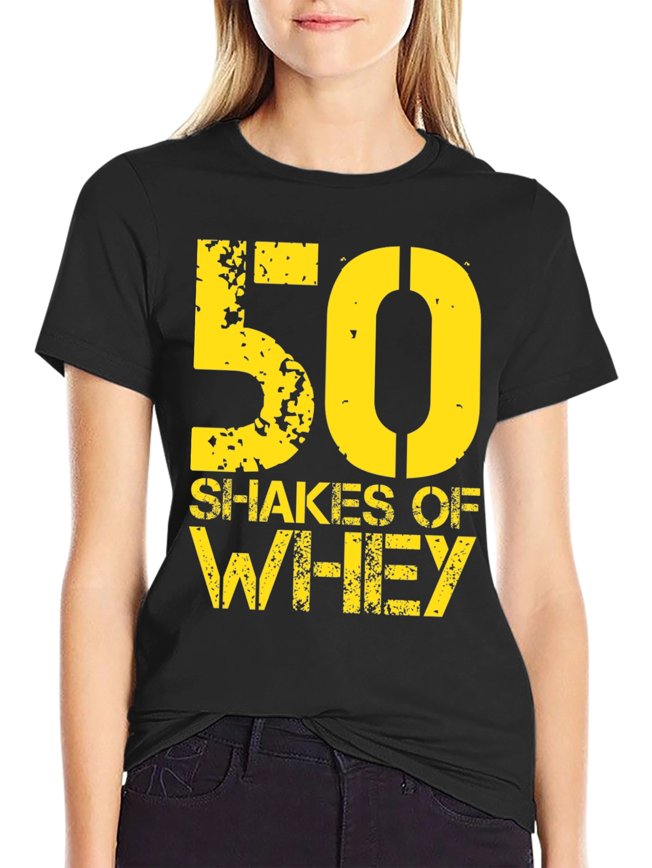50 Shakes of Whey Graphic T-Shirt