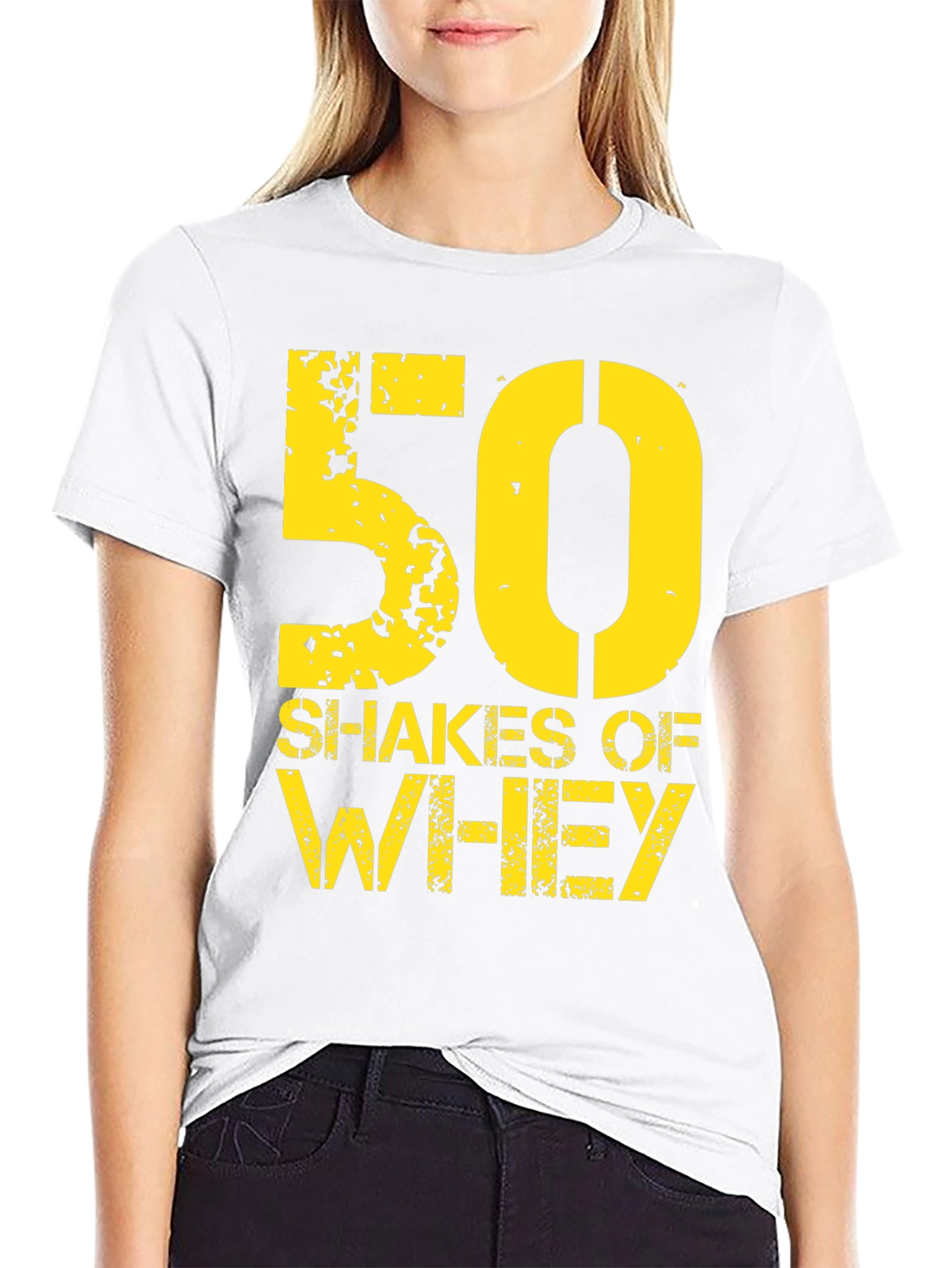 50 Shakes of Whey Graphic T-Shirt