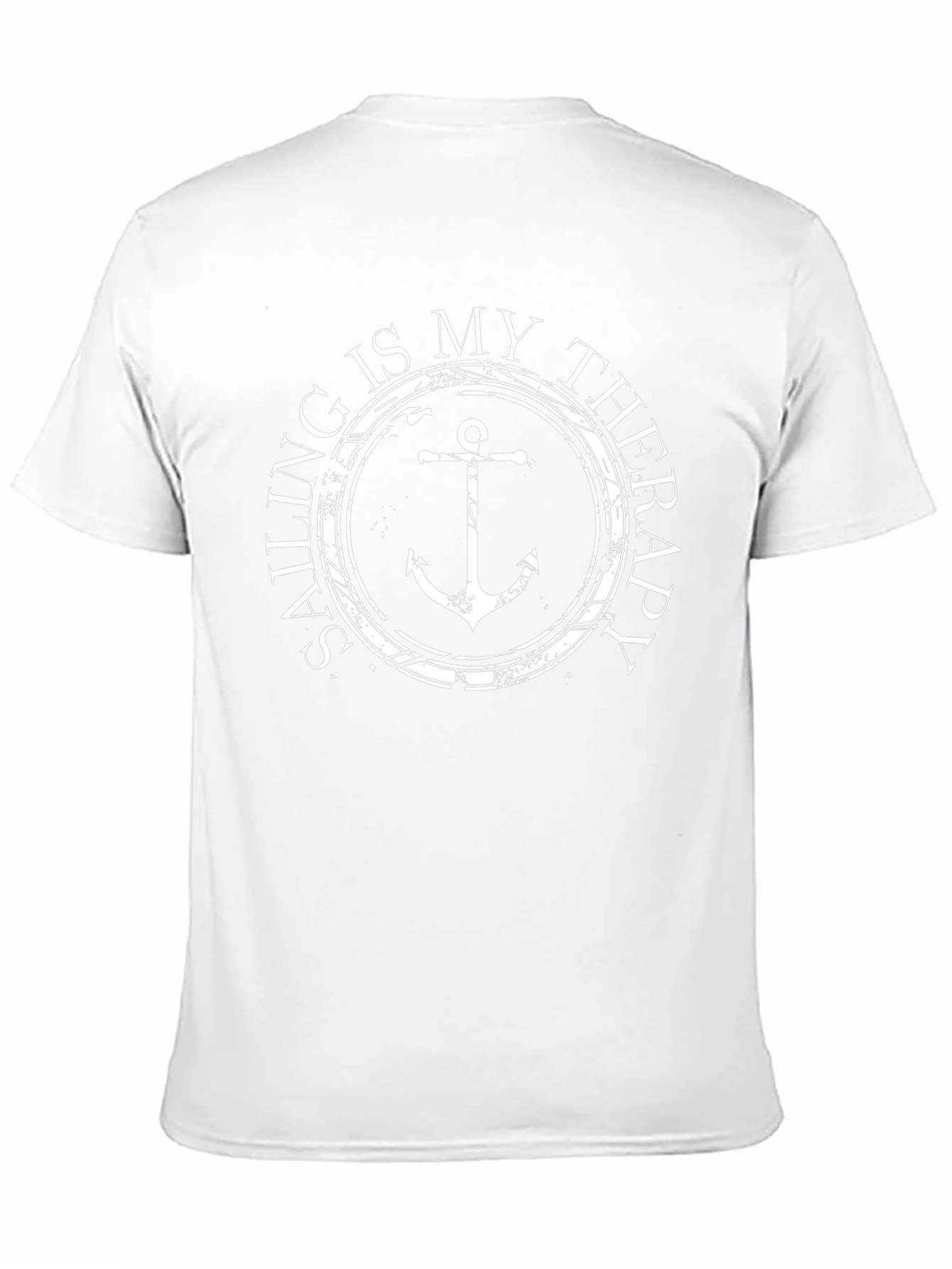 Sailing is My Therapy Anchor Graphic T-Shirt