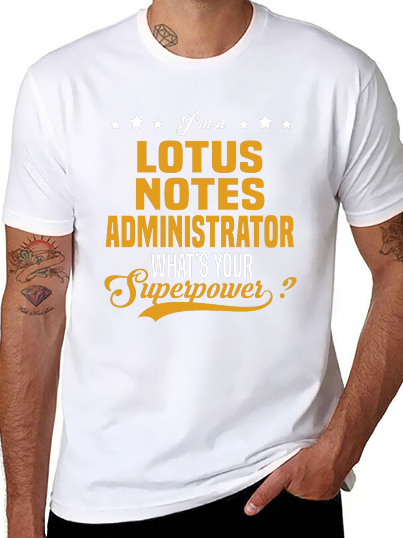 Lotus Notes Administrator Superpower T-Shirt