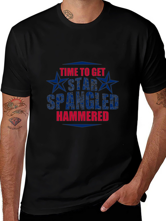 Star Spangled Hammered Graphic T-Shirt