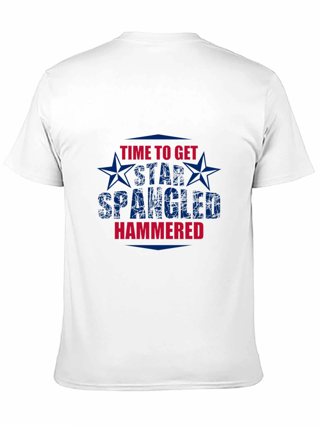 Star Spangled Hammered Graphic T-Shirt