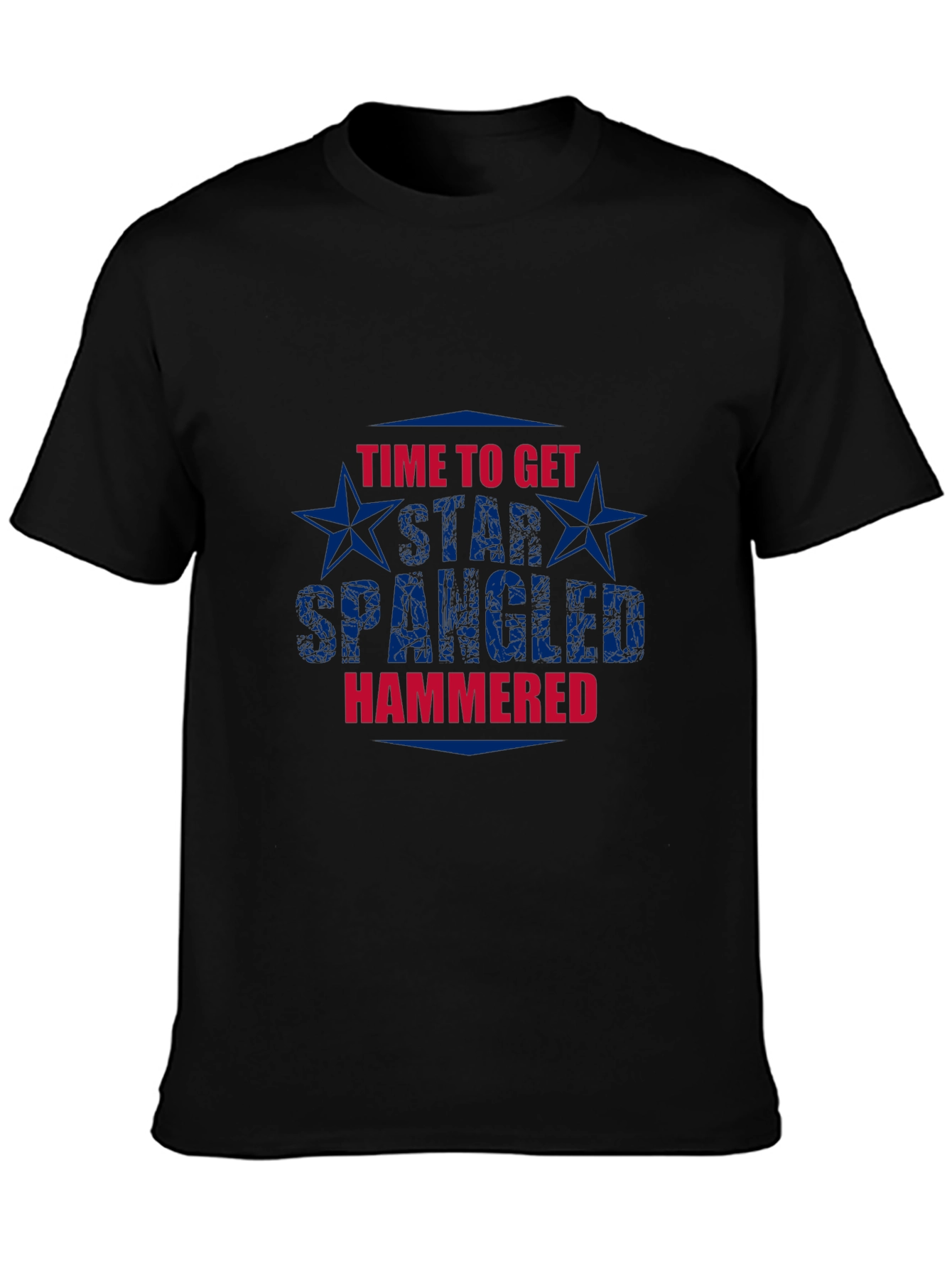 Star Spangled Hammered Graphic T-Shirt