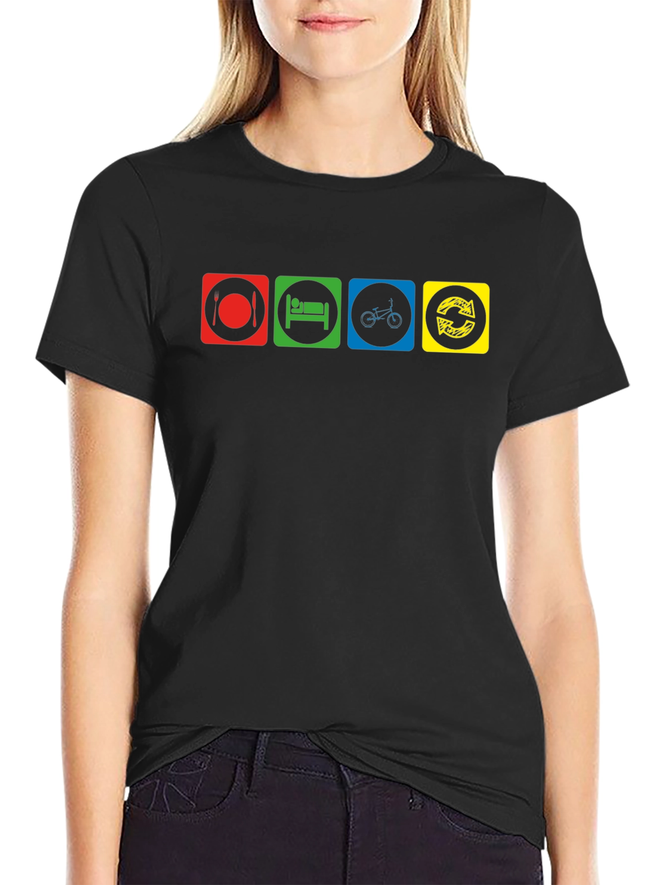 Eat Sleep Ride Repeat T-Shirt