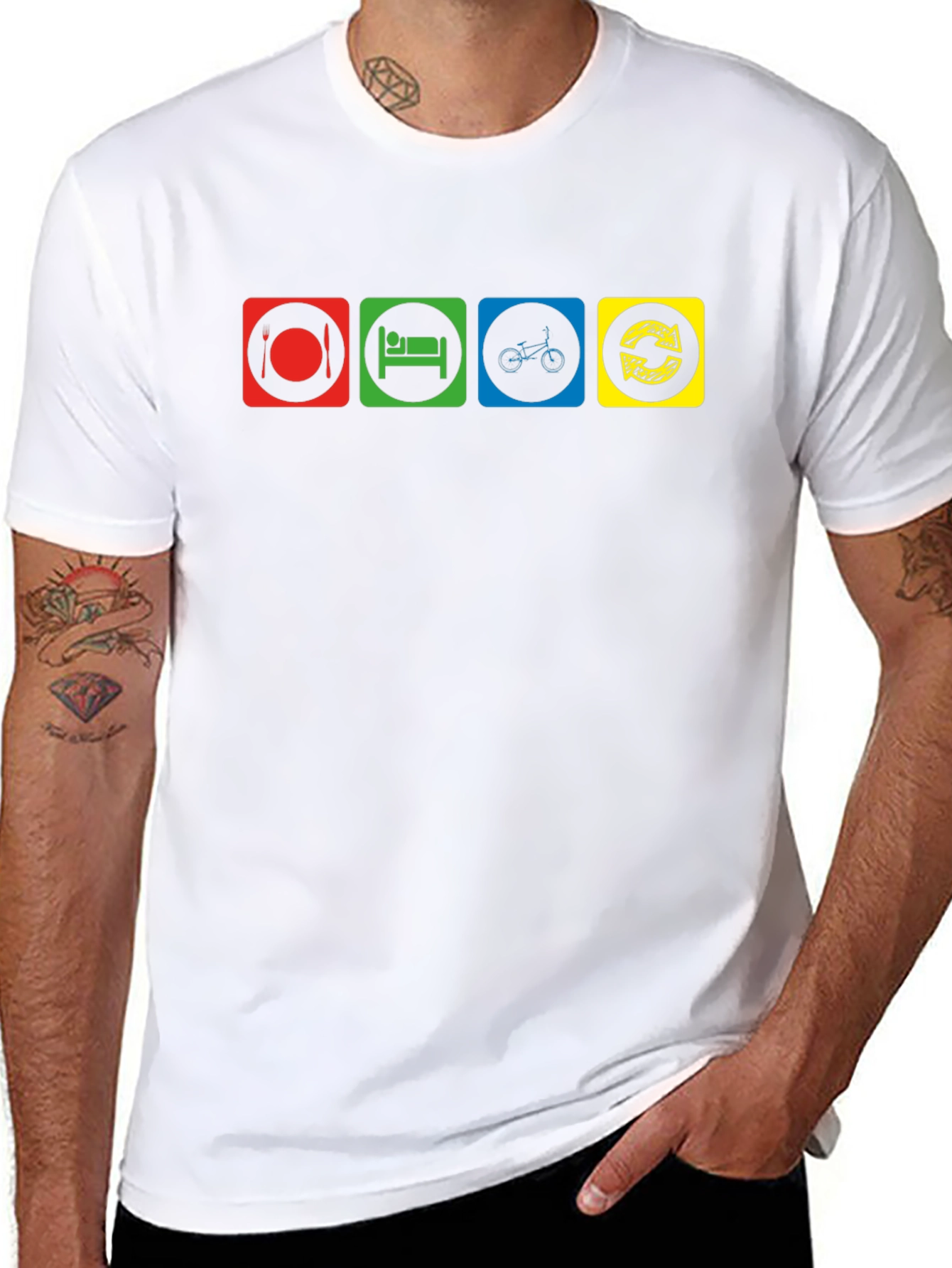 Eat Sleep Ride Repeat T-Shirt