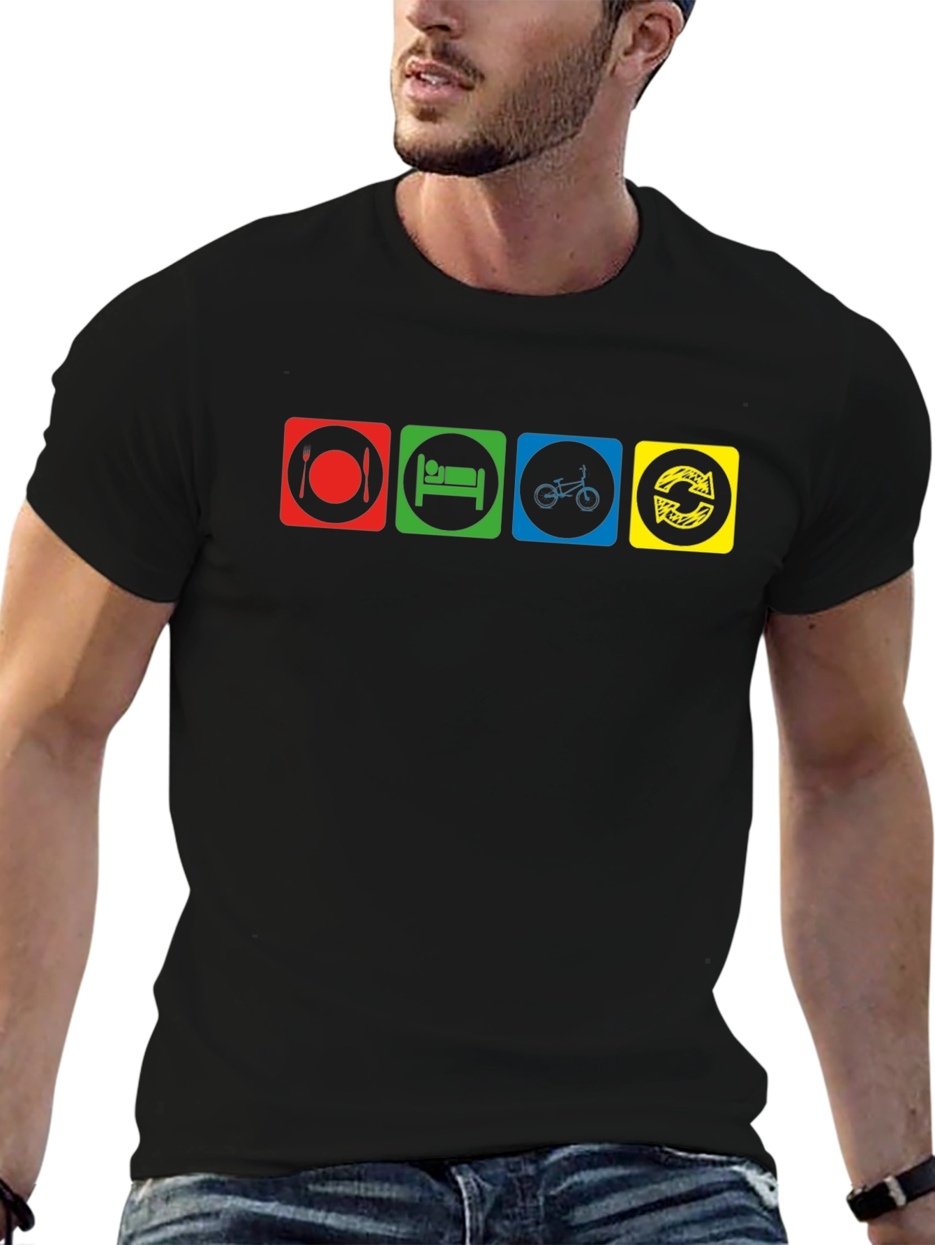 Eat Sleep Ride Repeat T-Shirt