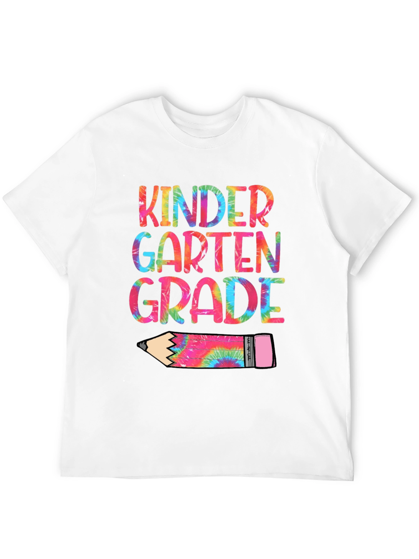 Kindergarten Grade Tie Dye T-Shirt
