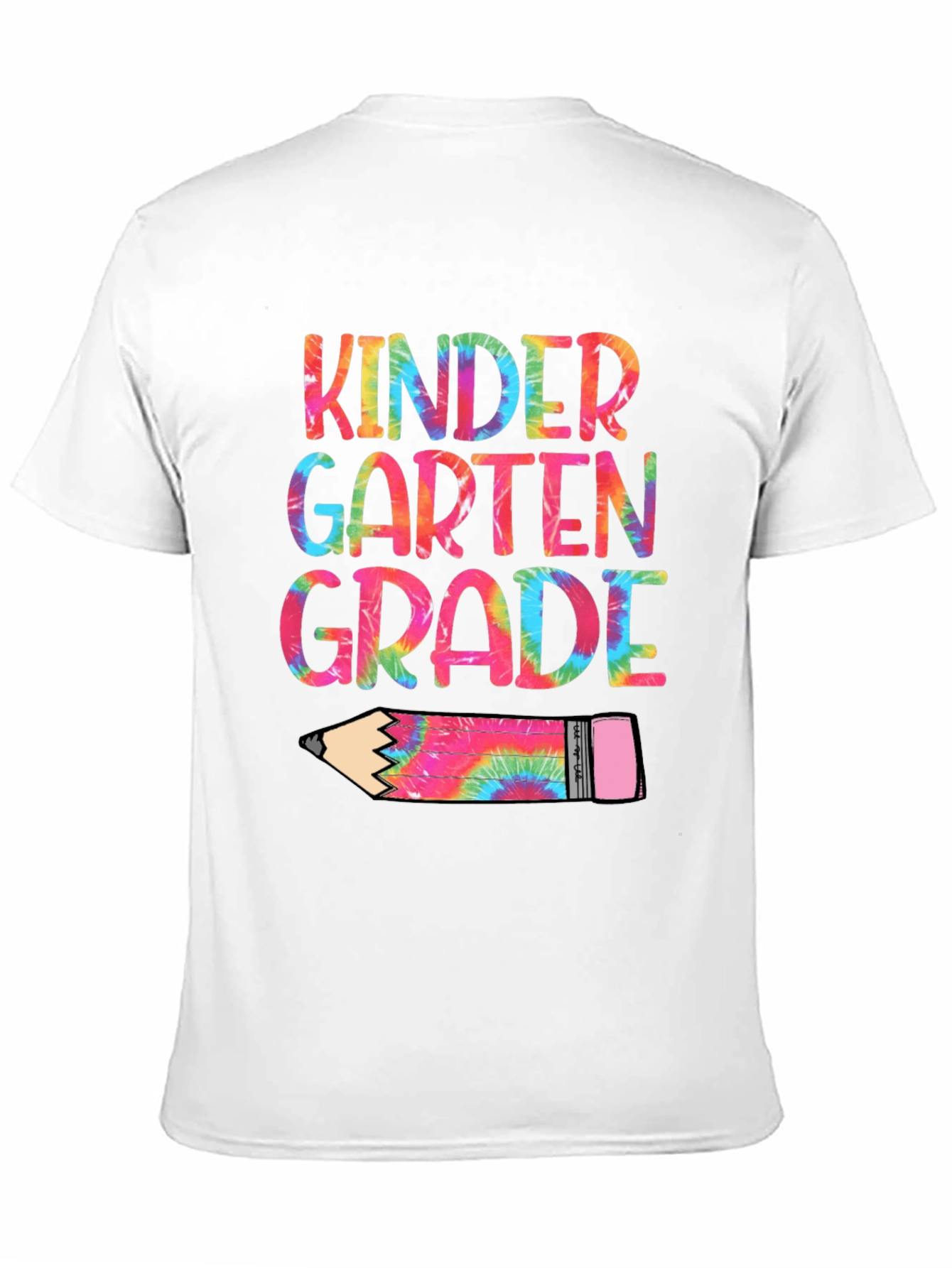 Kindergarten Grade Tie Dye T-Shirt