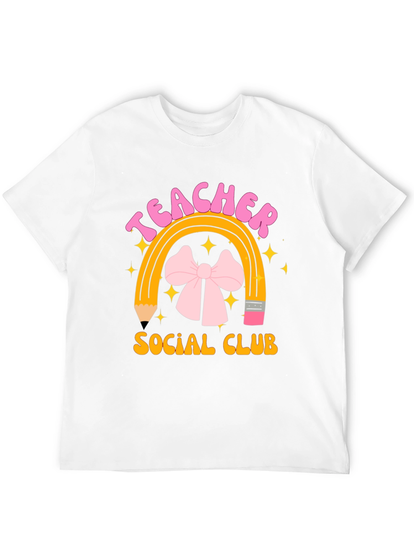 Teacher Social Club Black Graphic T-Shirt