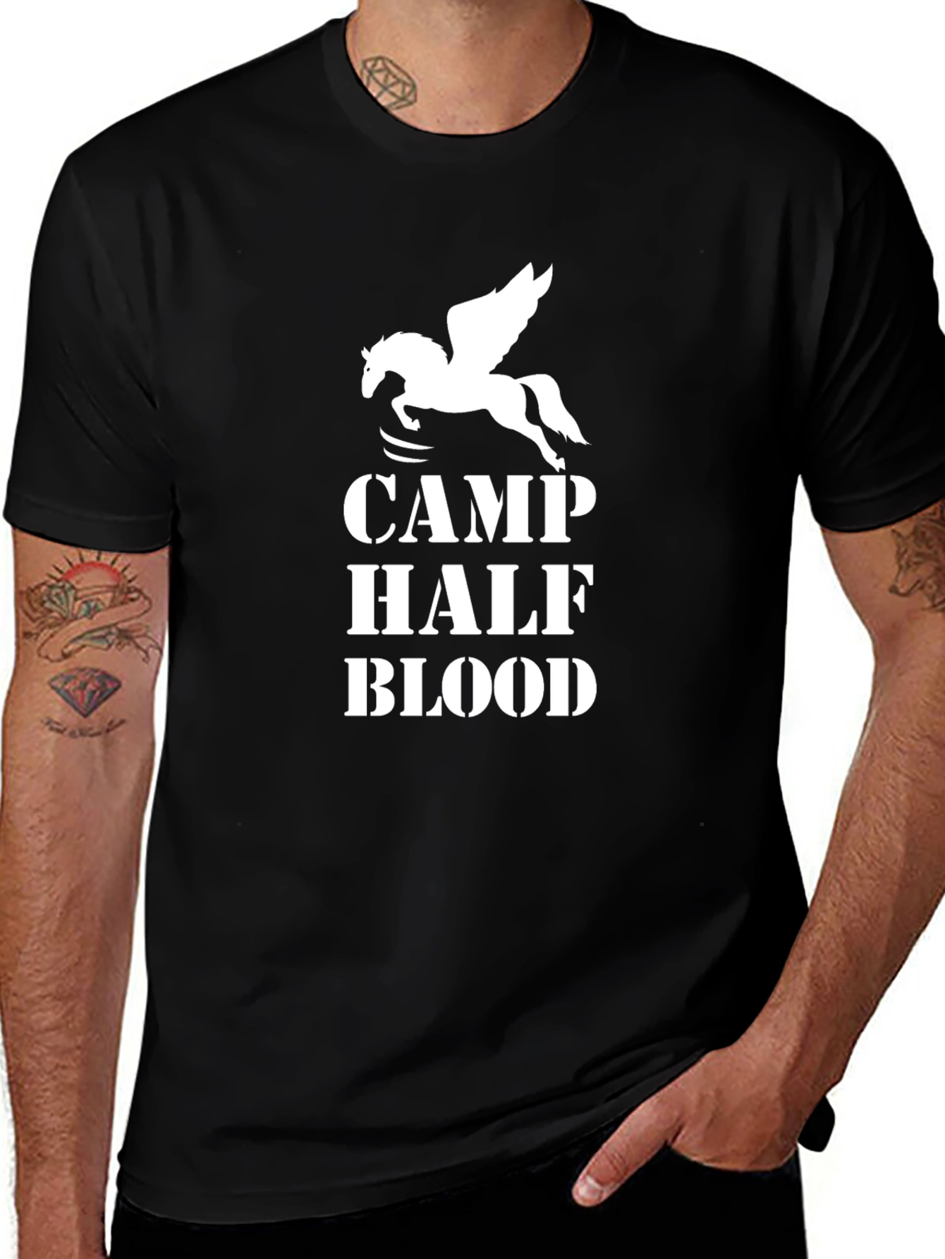 Camp Half Blood T-Shirt Black