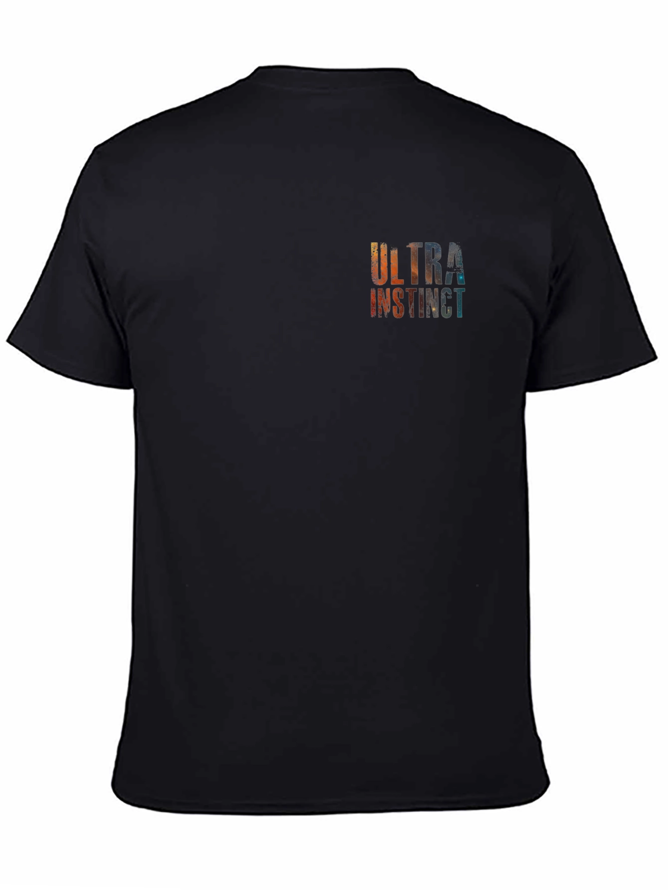 Ultra Instinct Graphic Tee - Soft Black Cotton