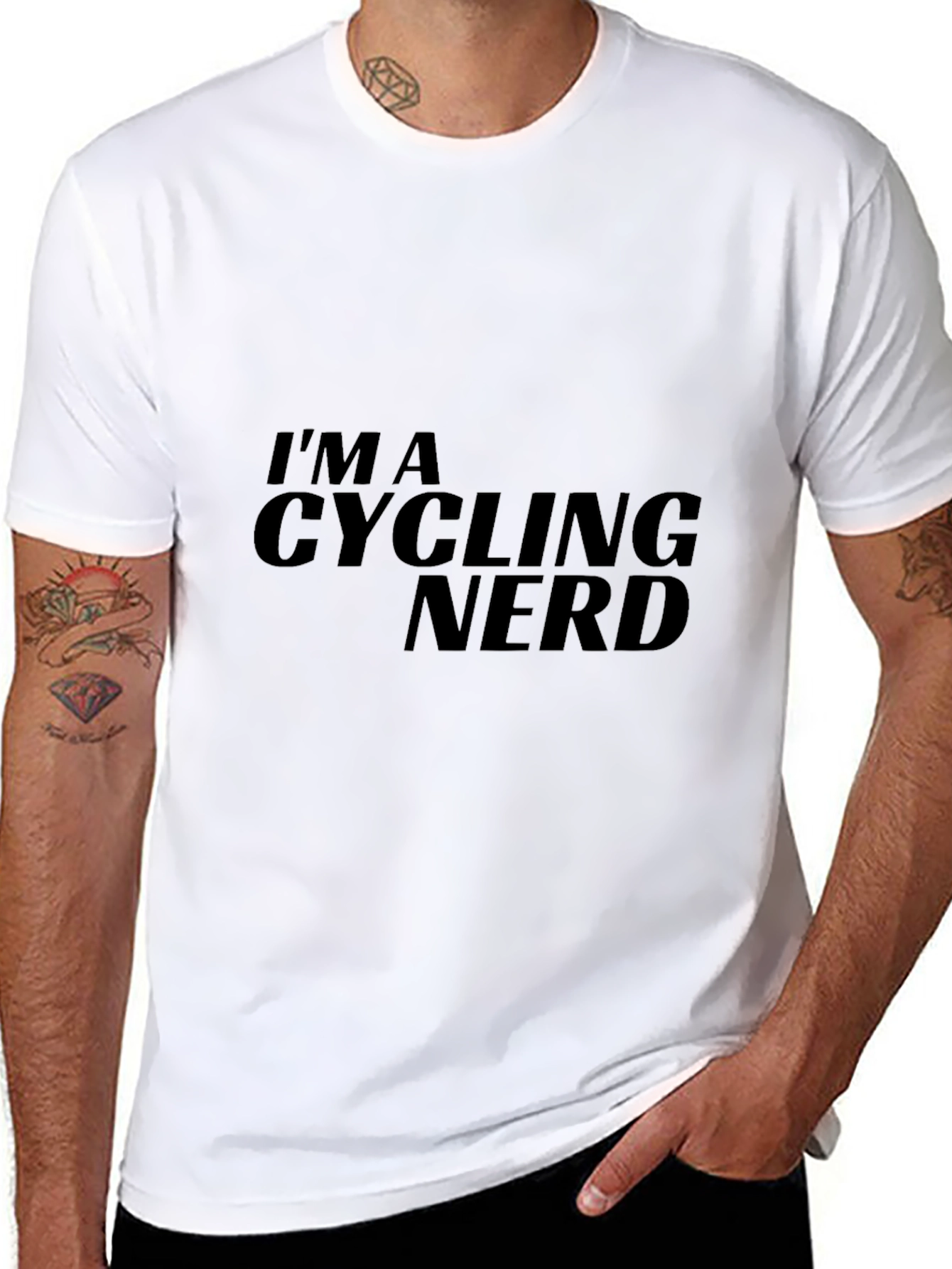 Cycling Nerd Graphic T-Shirt