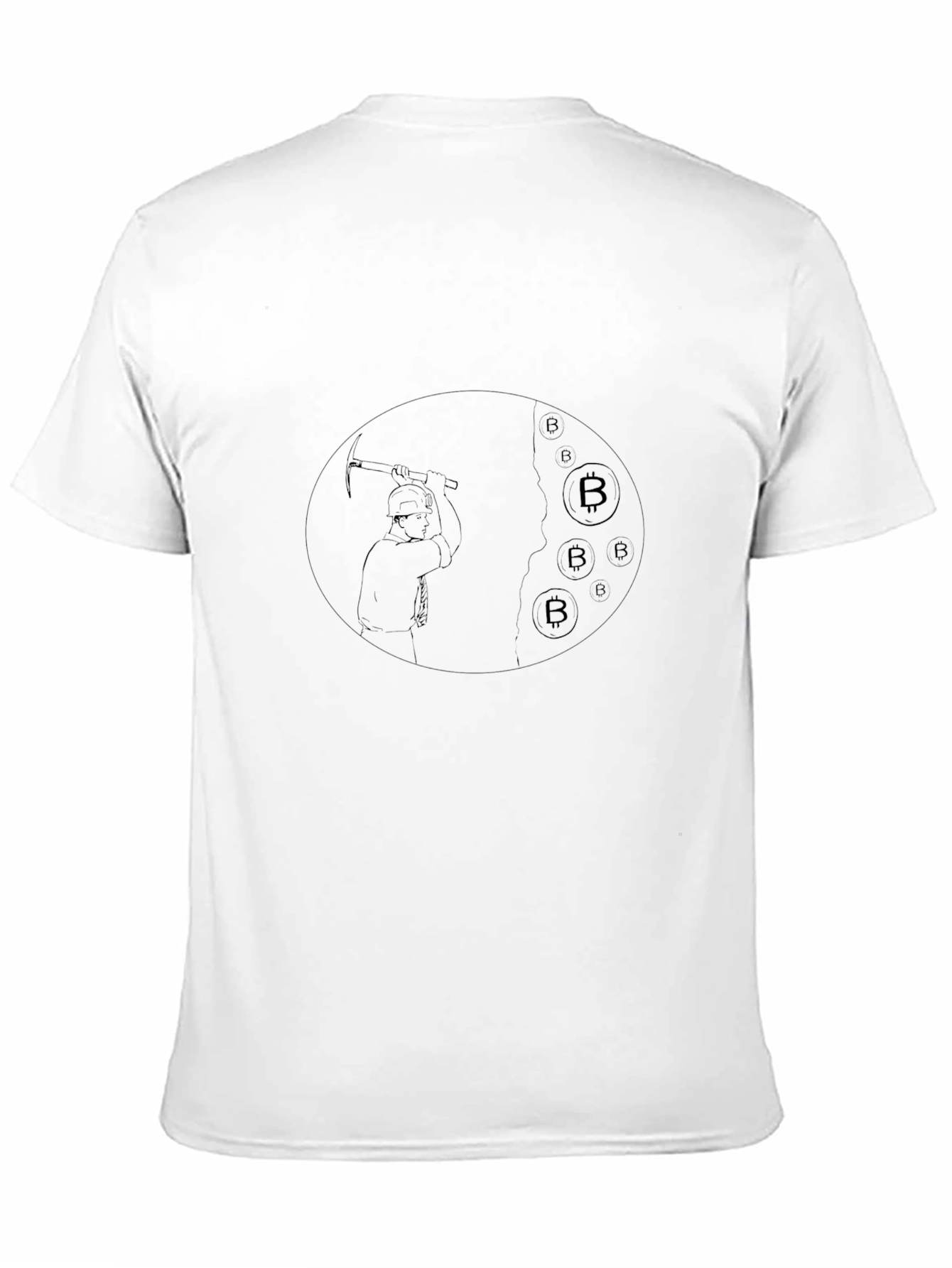 Bitcoin Miner Black T-Shirt
