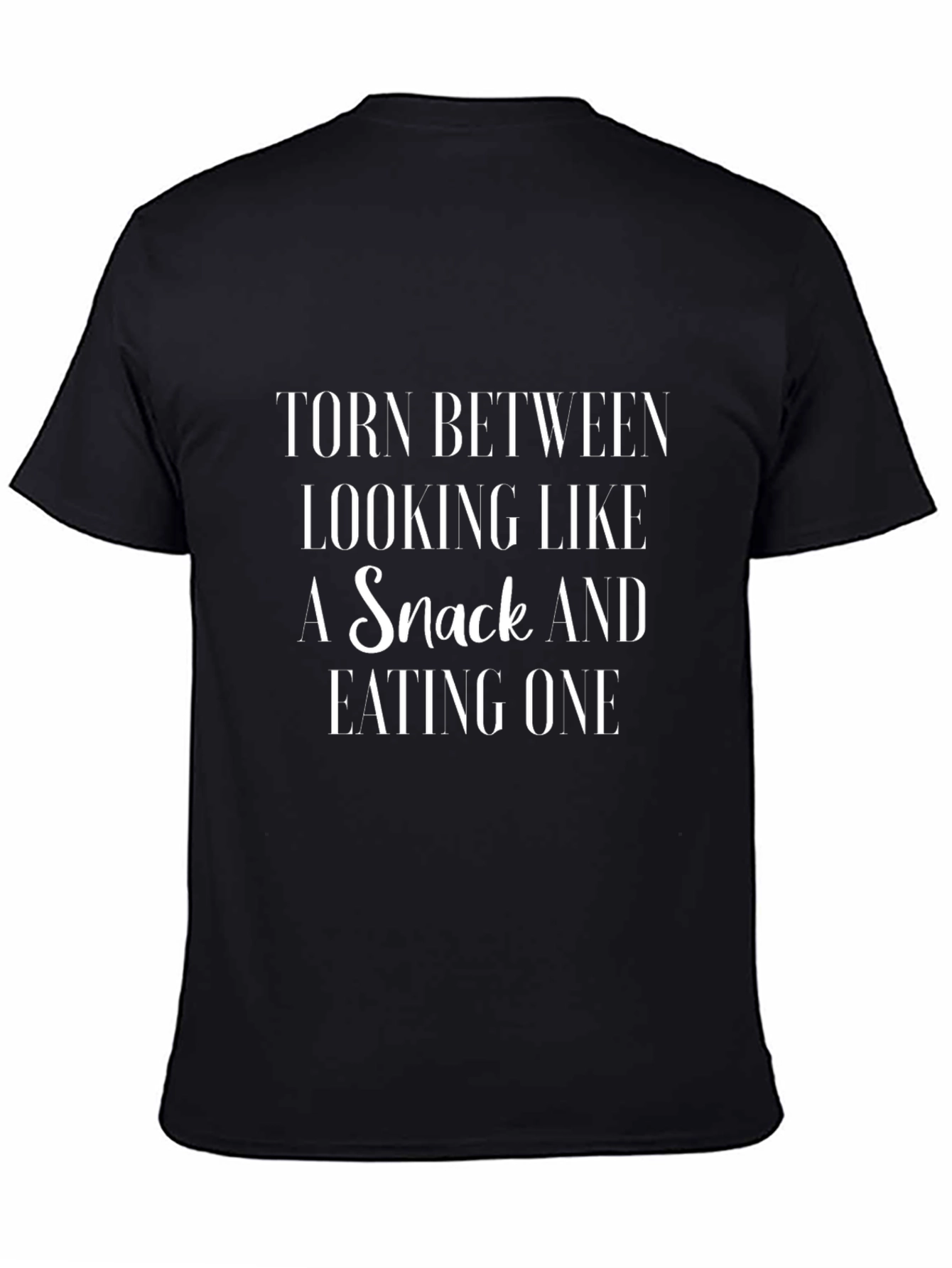 Snack Quote T-Shirt - Unisex Cotton Tee