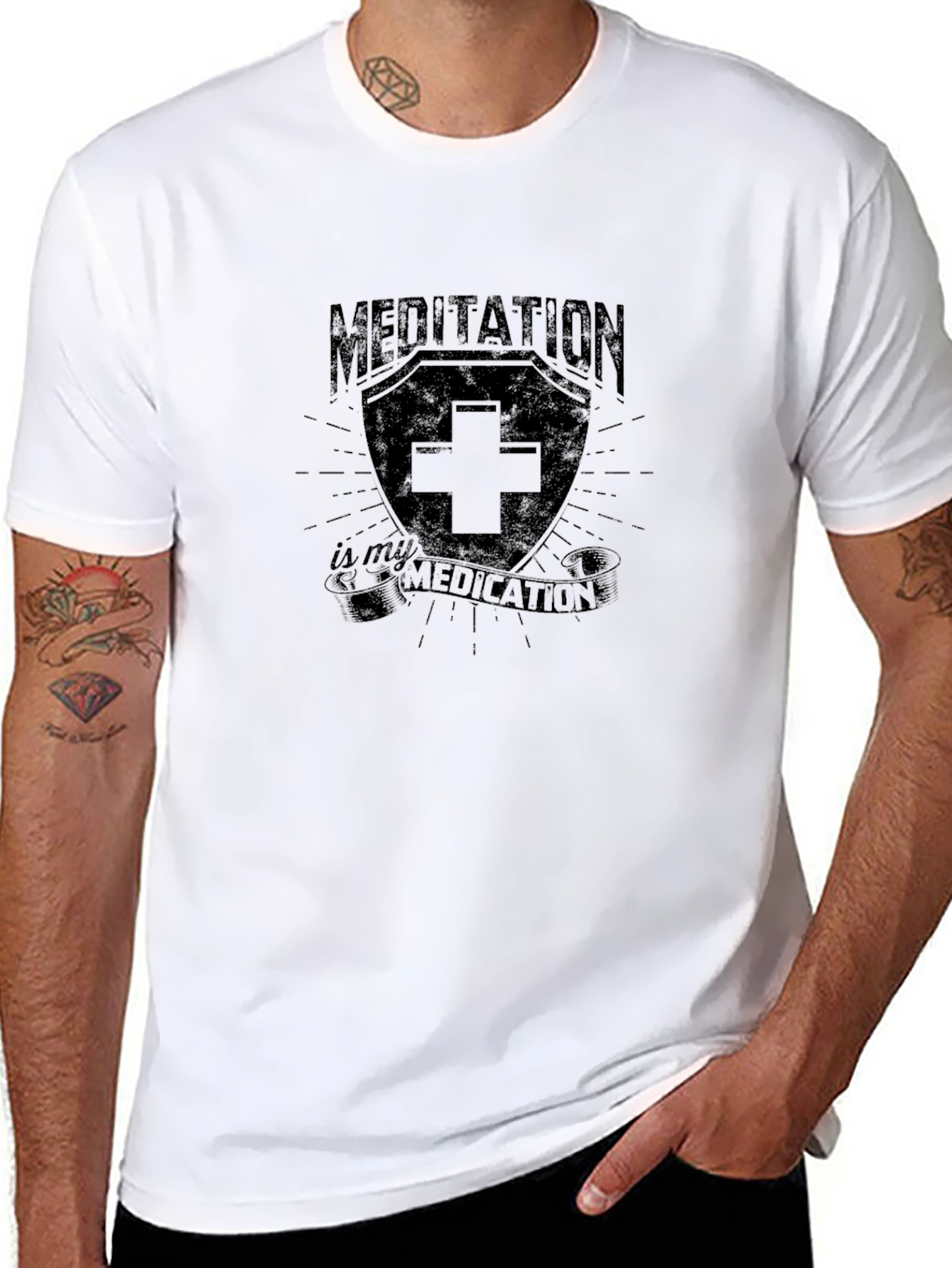 Meditation is my Medication Graphic Tee
