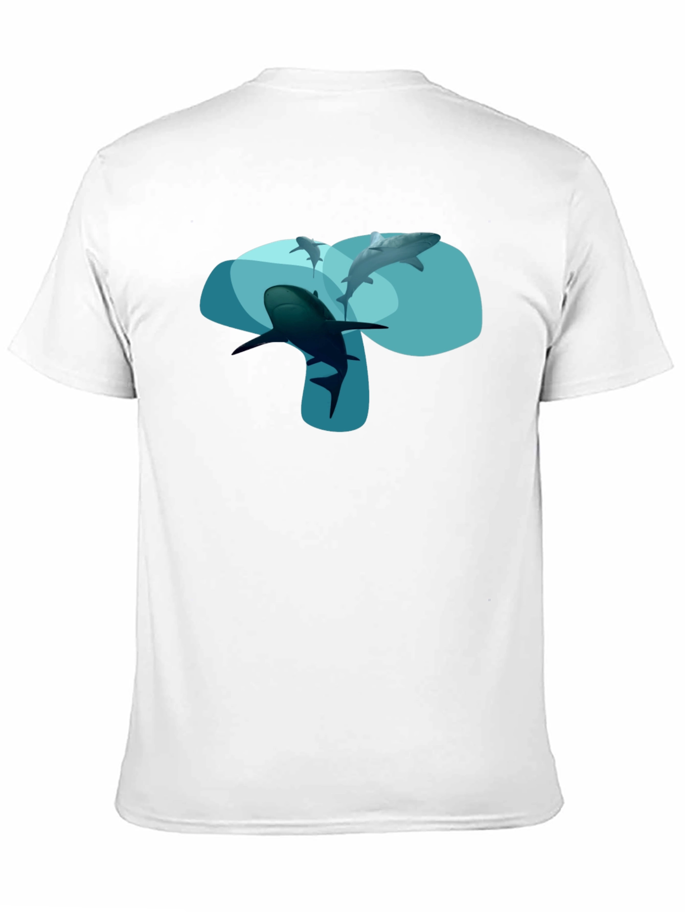 Shark Graphic Black T-Shirt