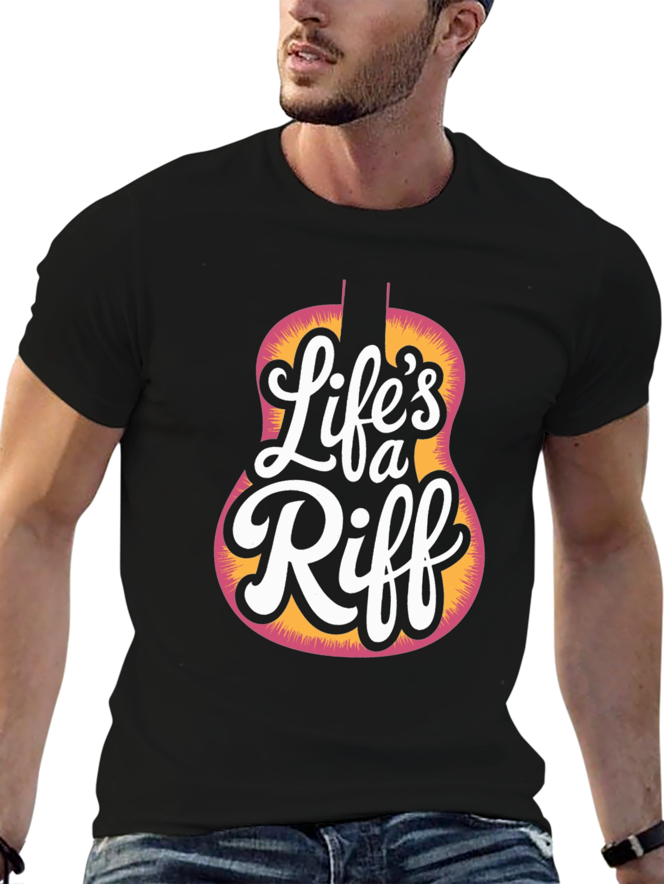 Lifes a Riff Graphic T-Shirt
