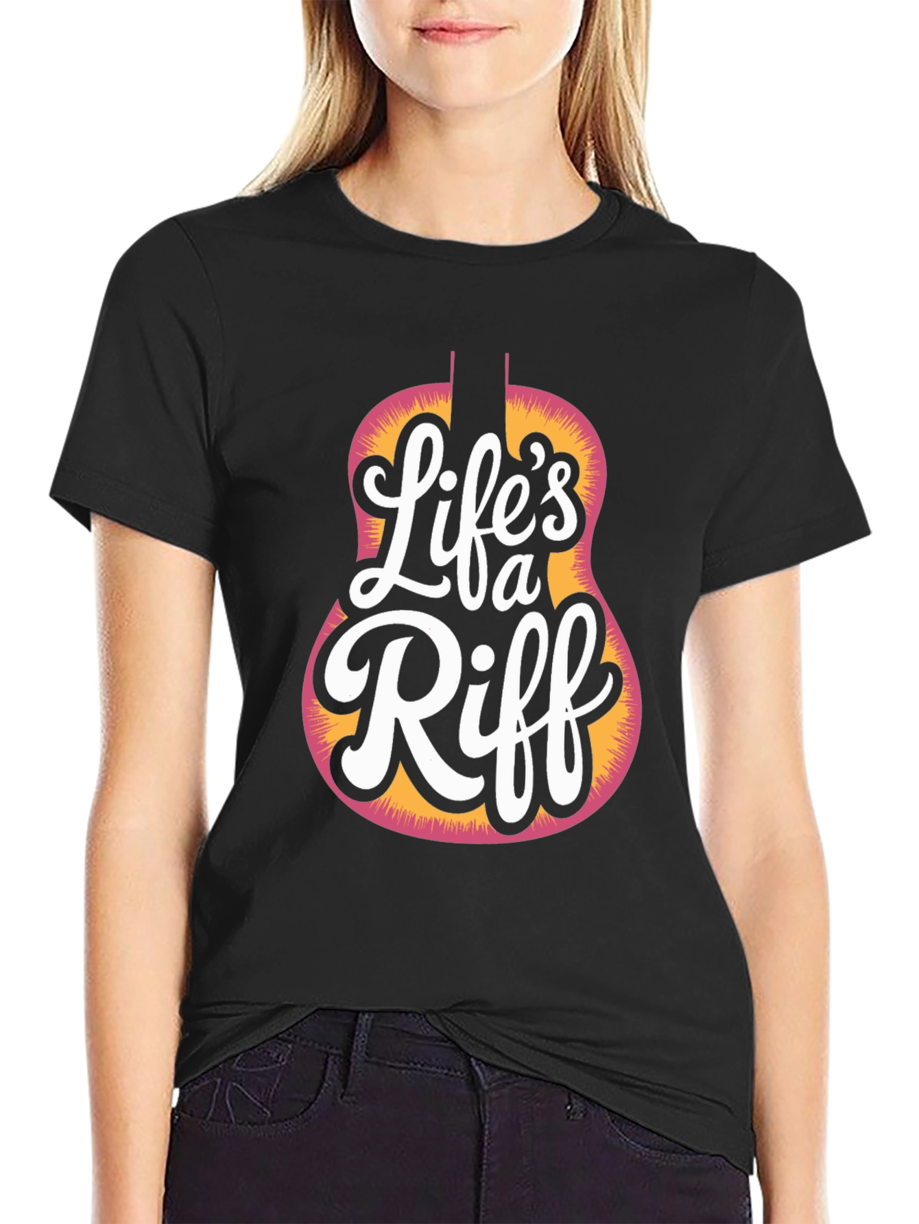 Lifes a Riff Graphic T-Shirt