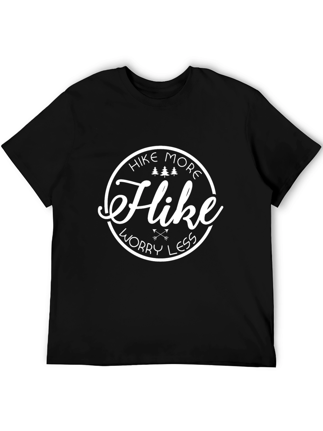 Hike More Worry Less Graphic T-Shirt