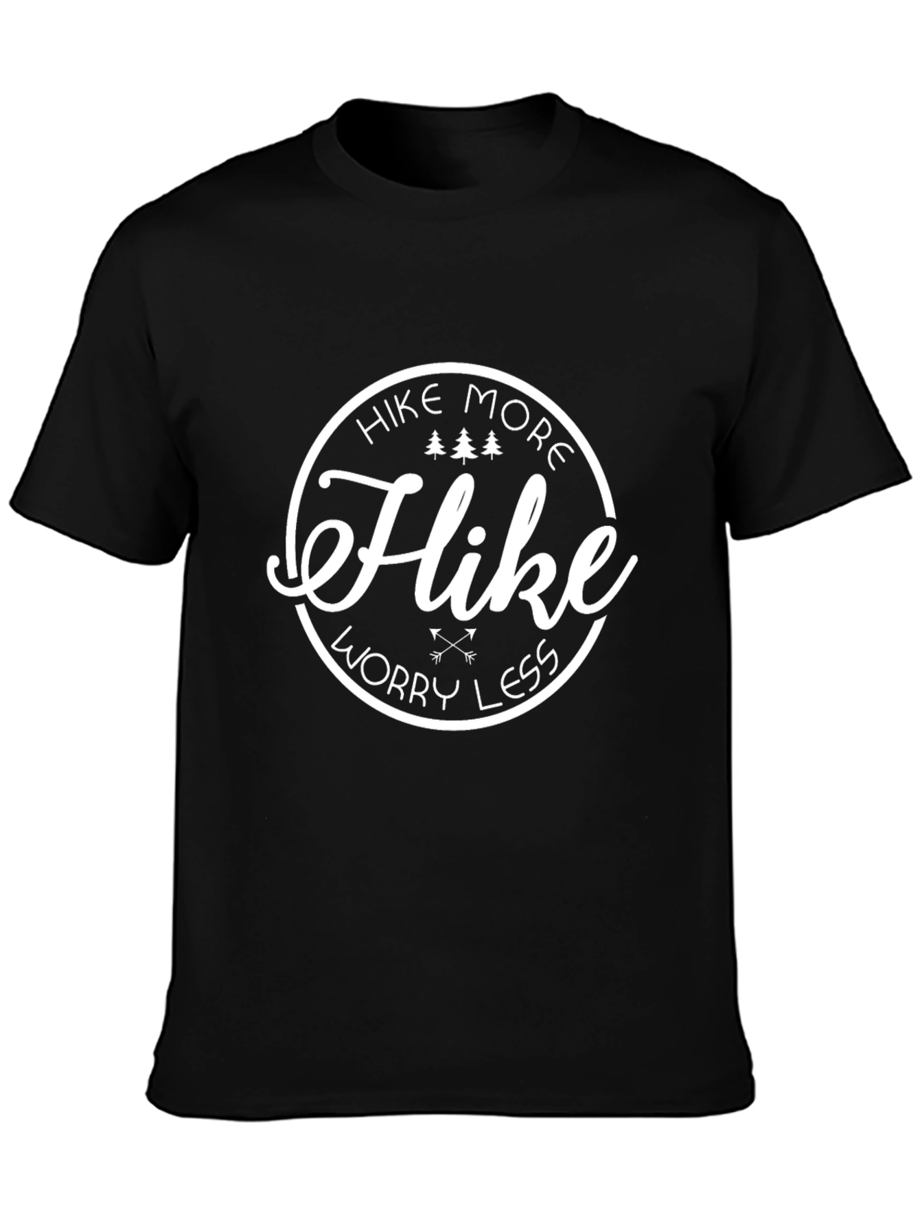 Hike More Worry Less Graphic T-Shirt