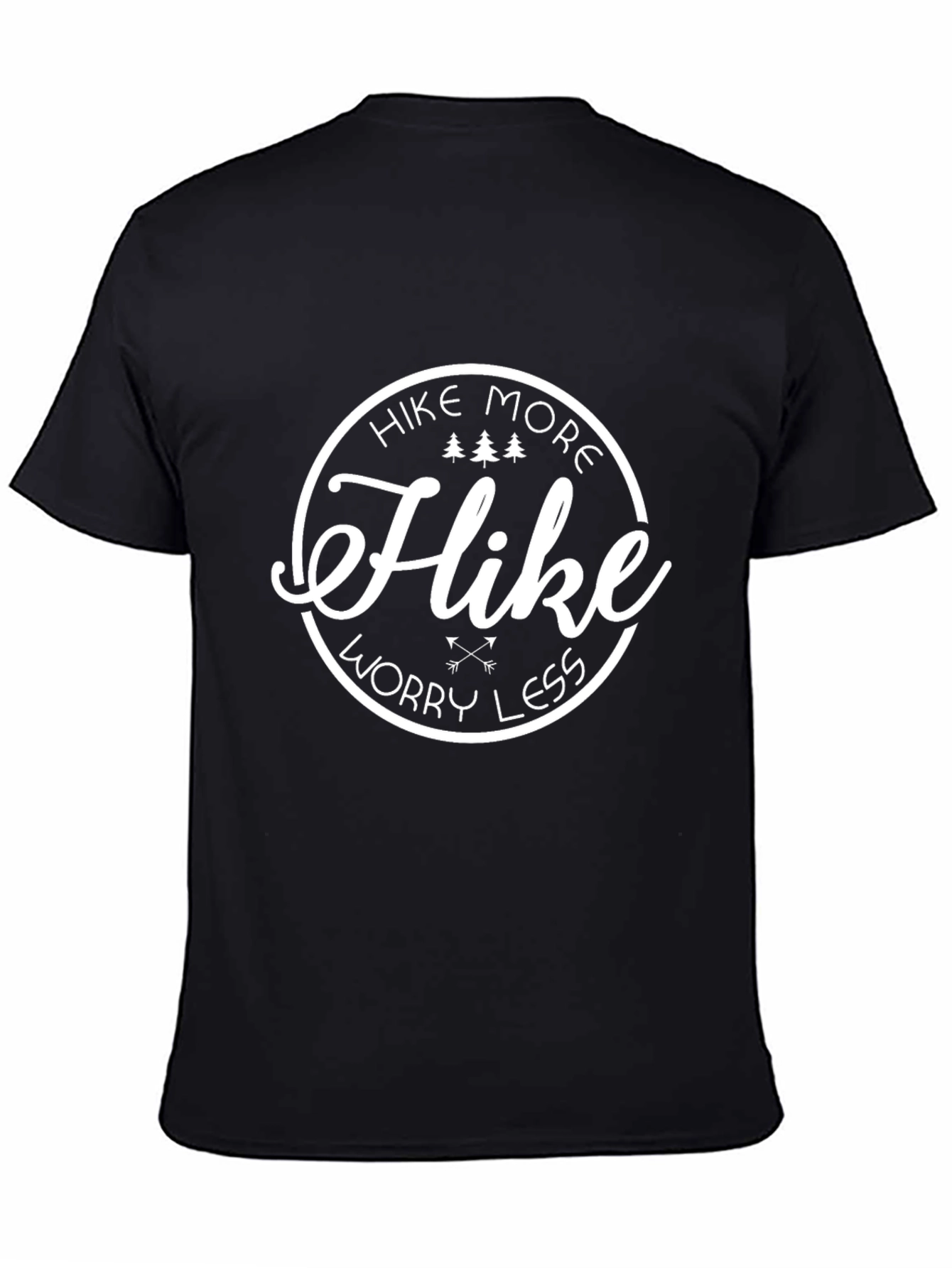 Hike More Worry Less Graphic T-Shirt
