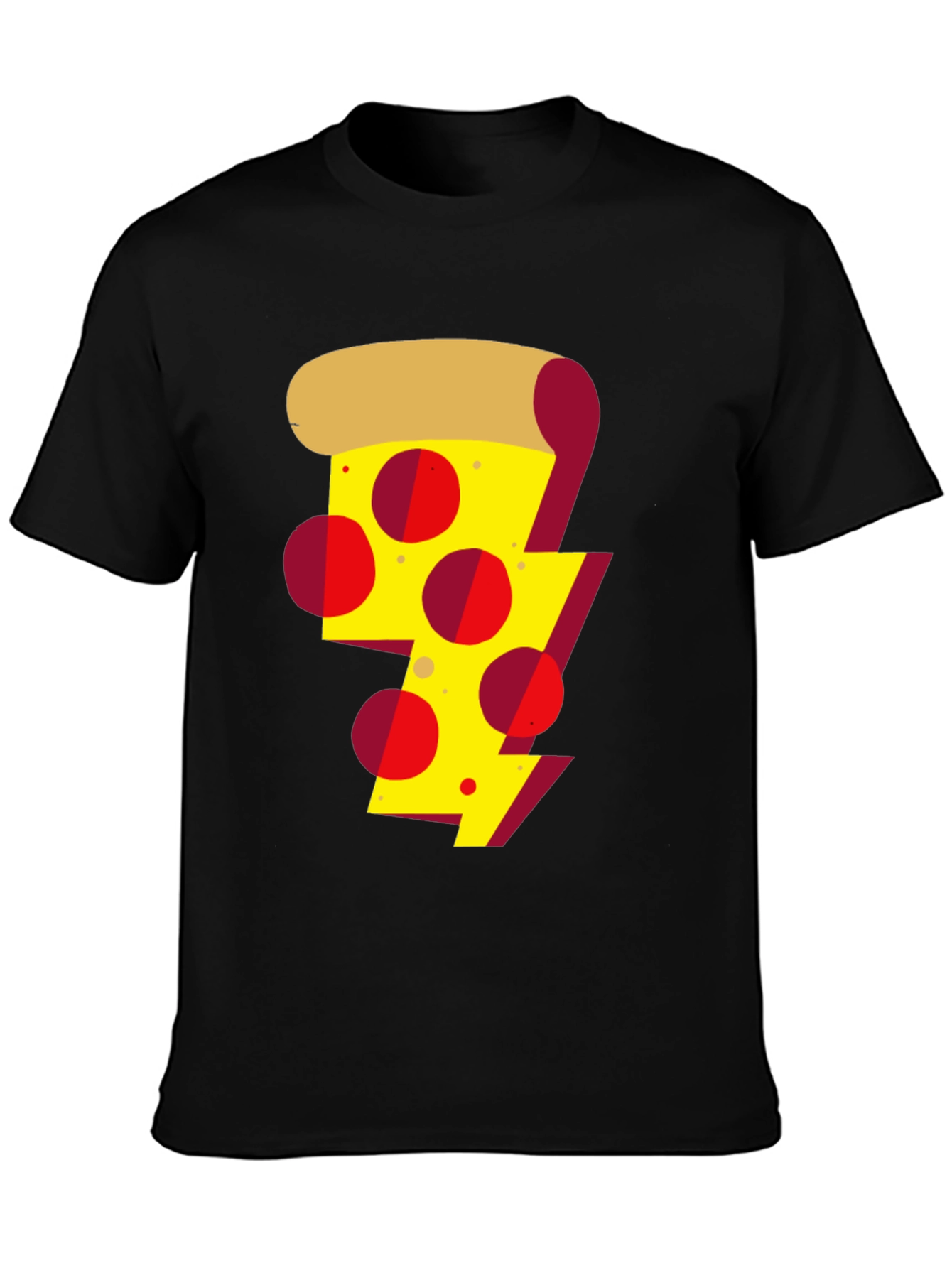 Pizza Bolt Graphic T-Shirt