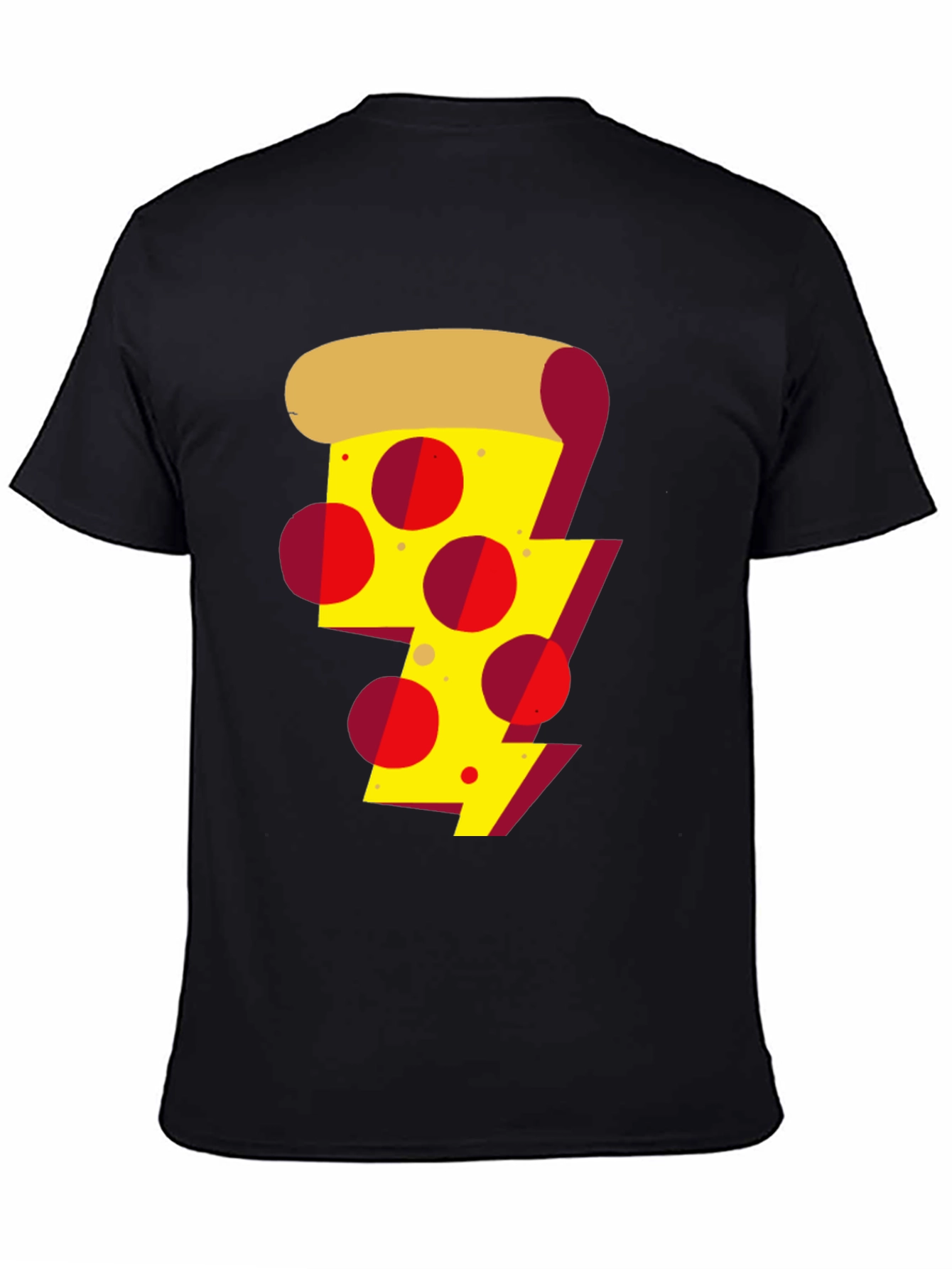 Pizza Bolt Graphic T-Shirt