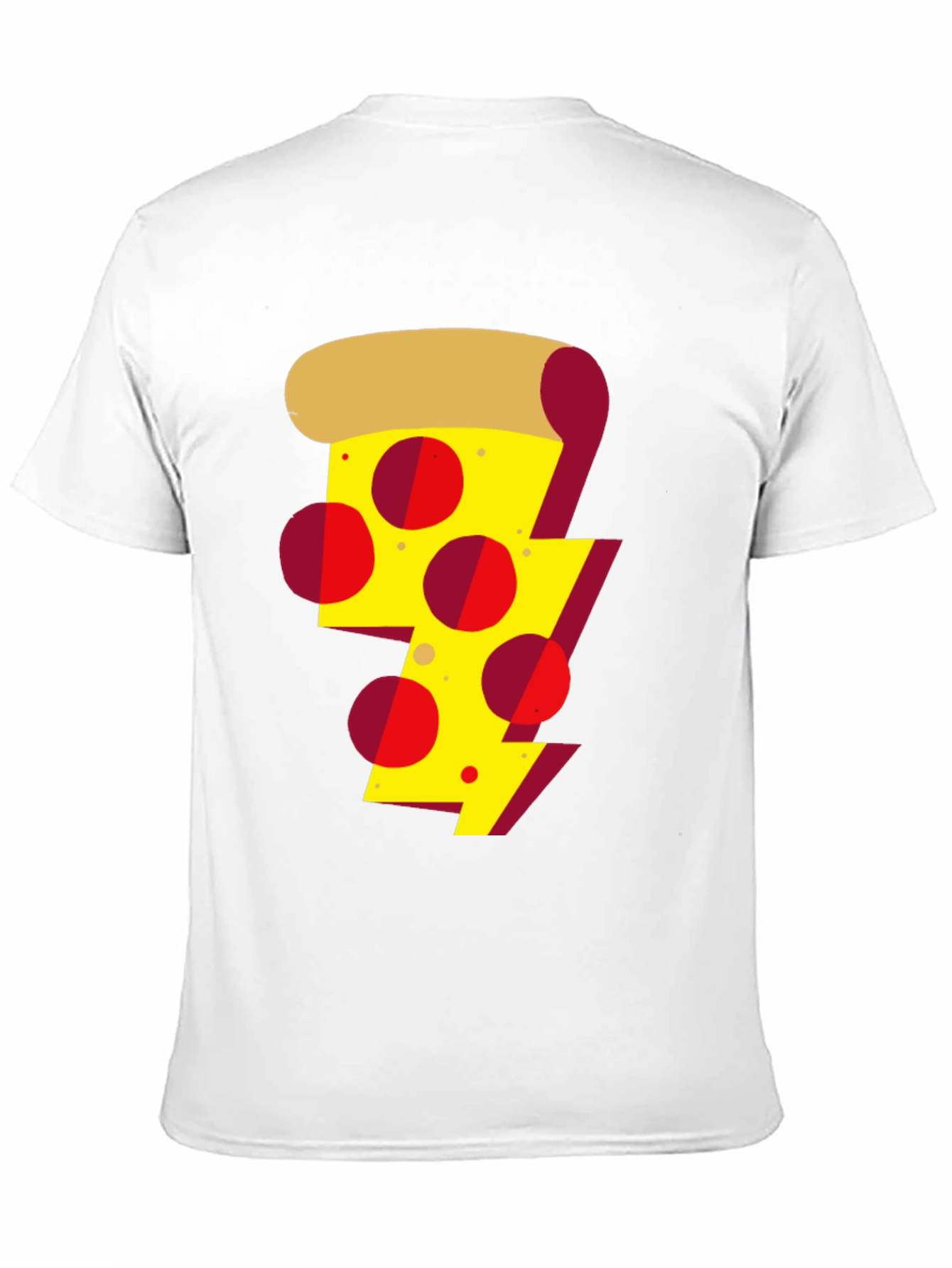 Pizza Bolt Graphic T-Shirt