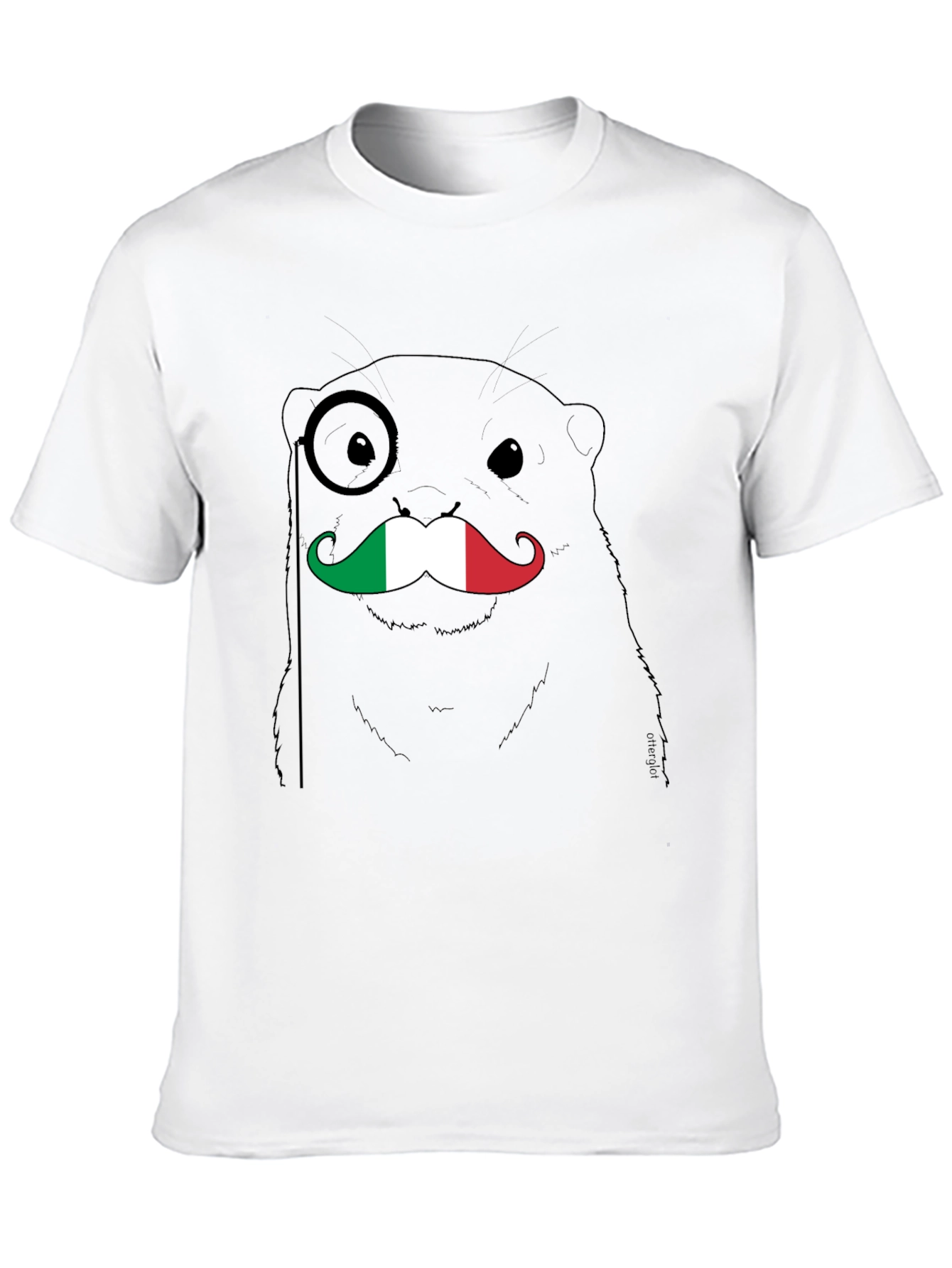 Italian Otter T-Shirt - Monocle & Mustache