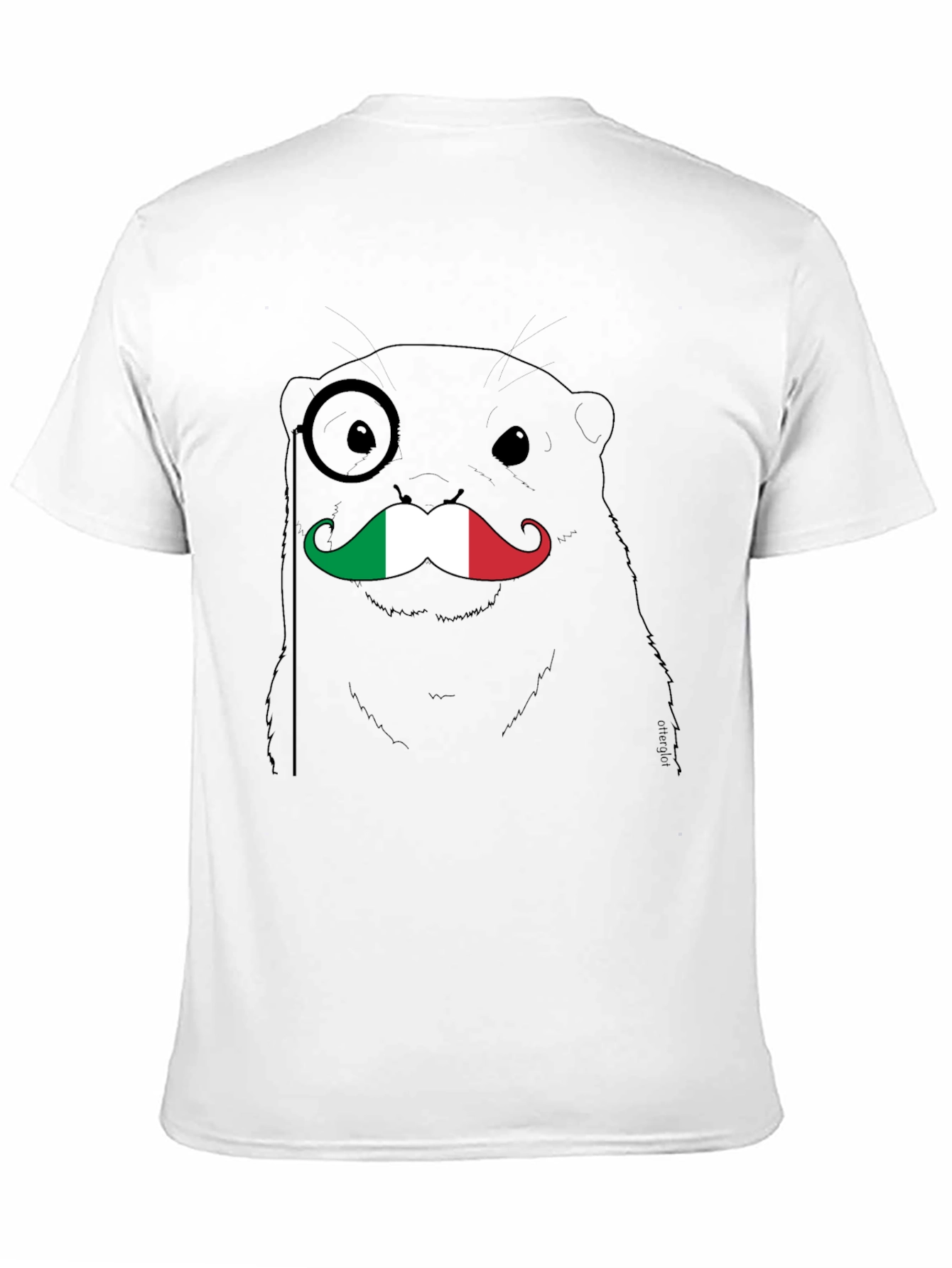 Italian Otter T-Shirt - Monocle & Mustache