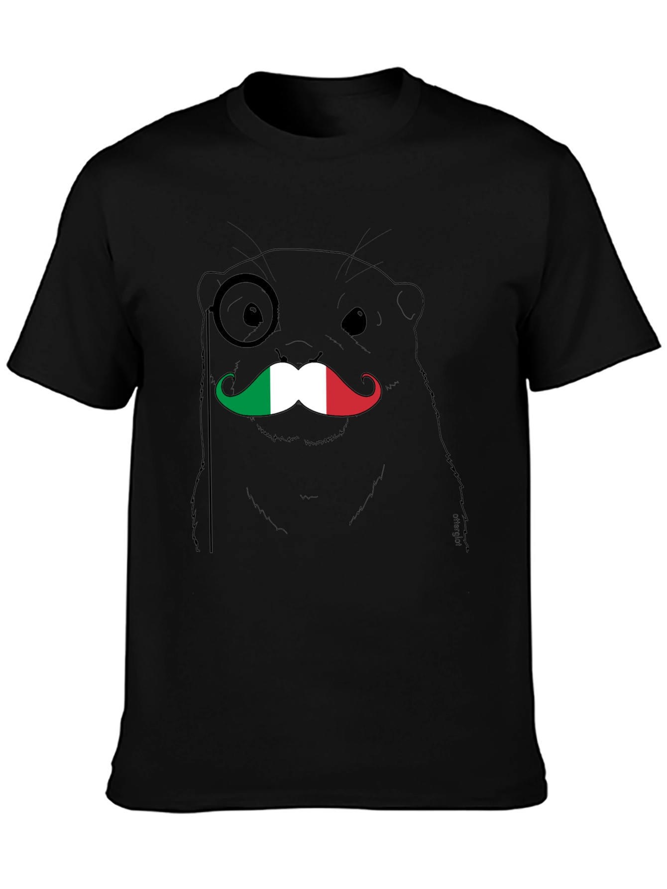 Italian Otter T-Shirt - Monocle & Mustache