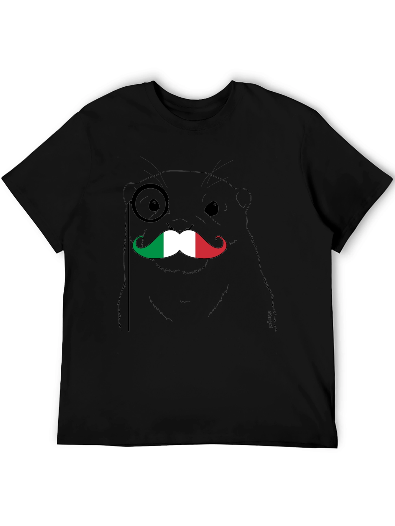 Italian Otter T-Shirt - Monocle & Mustache