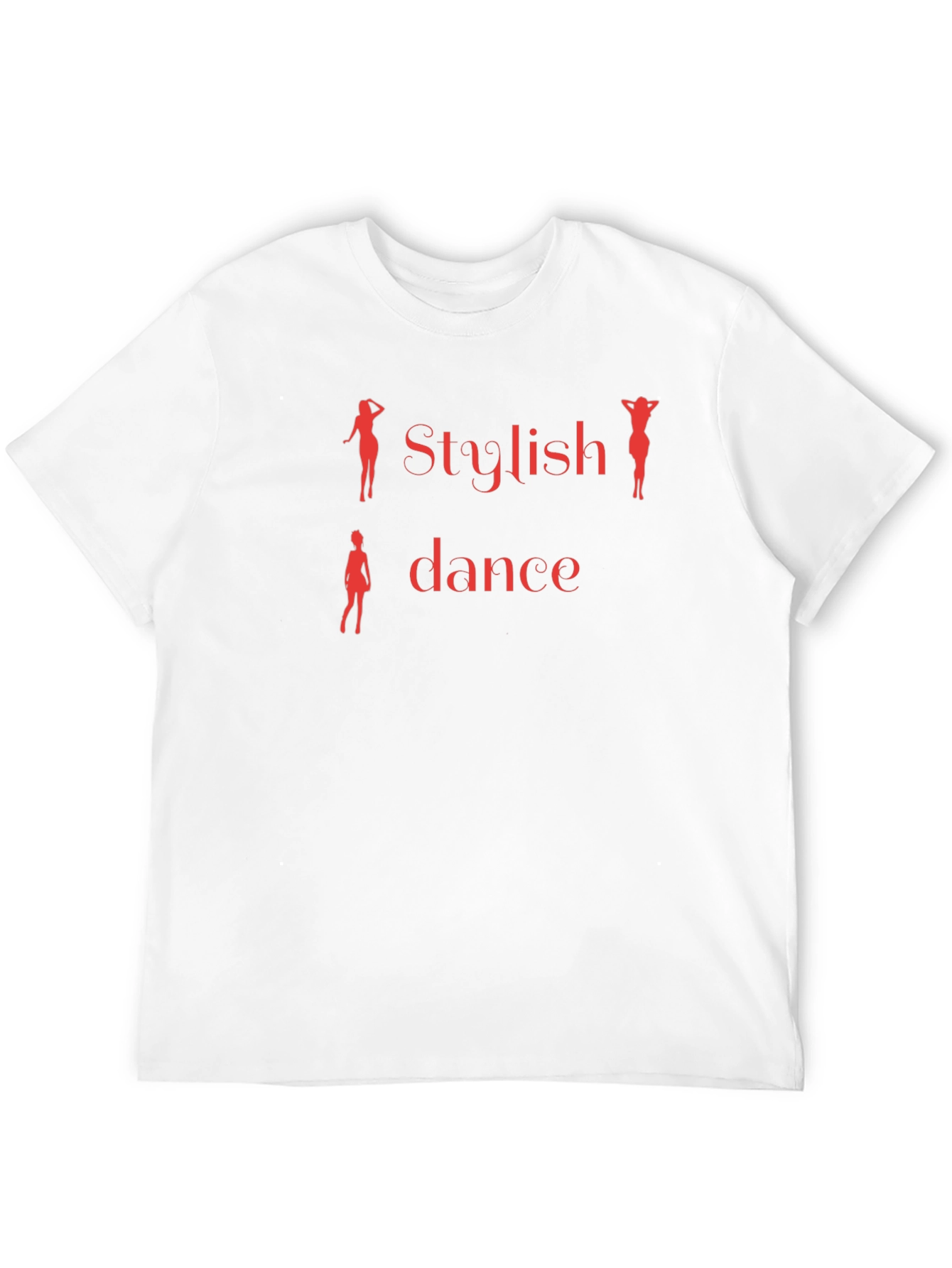 Stylish Dance Black T-Shirt