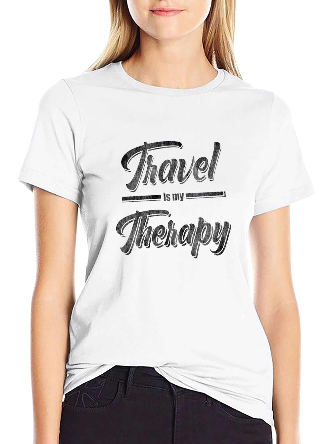 Travel is My Therapy T-Shirt