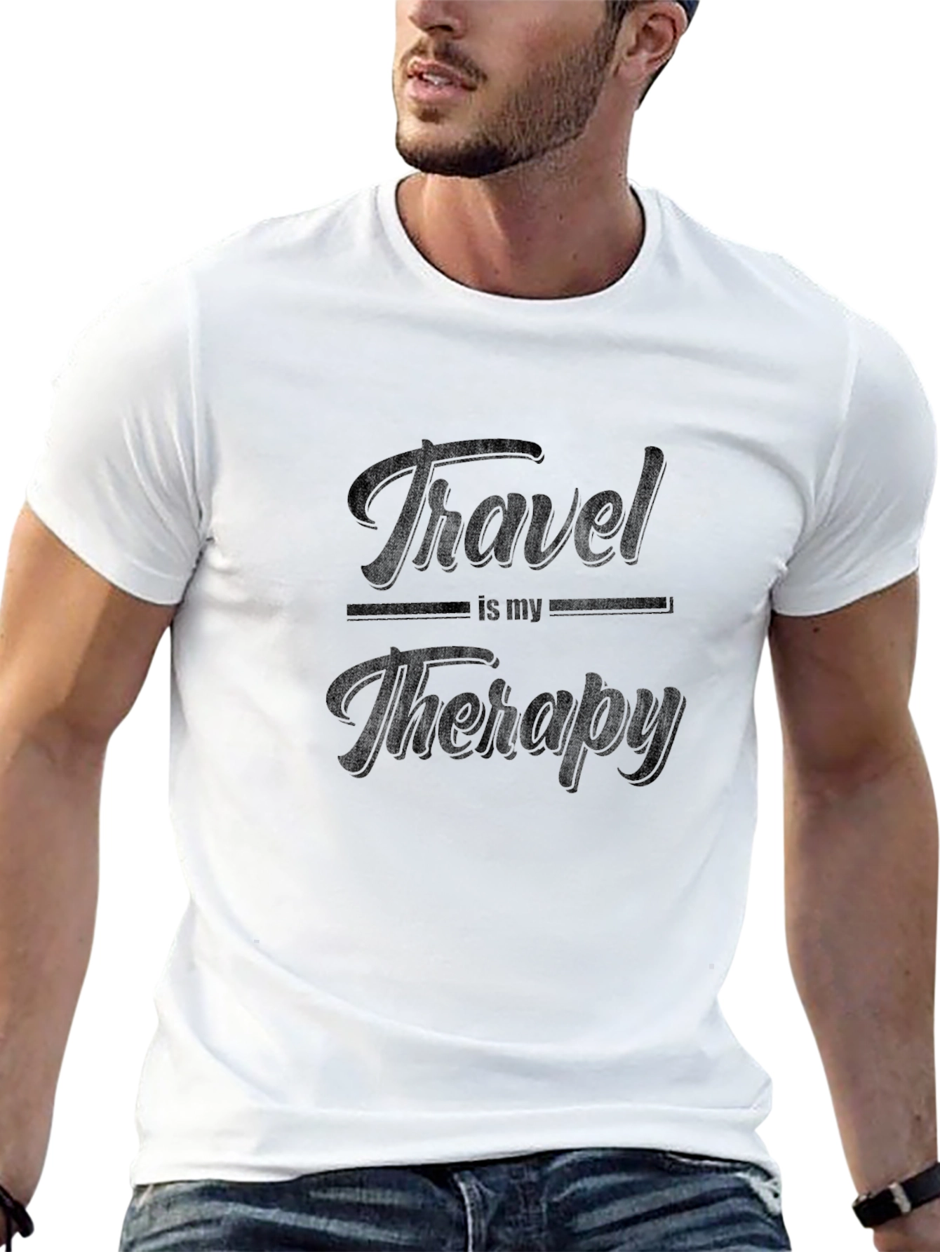 Travel is My Therapy T-Shirt