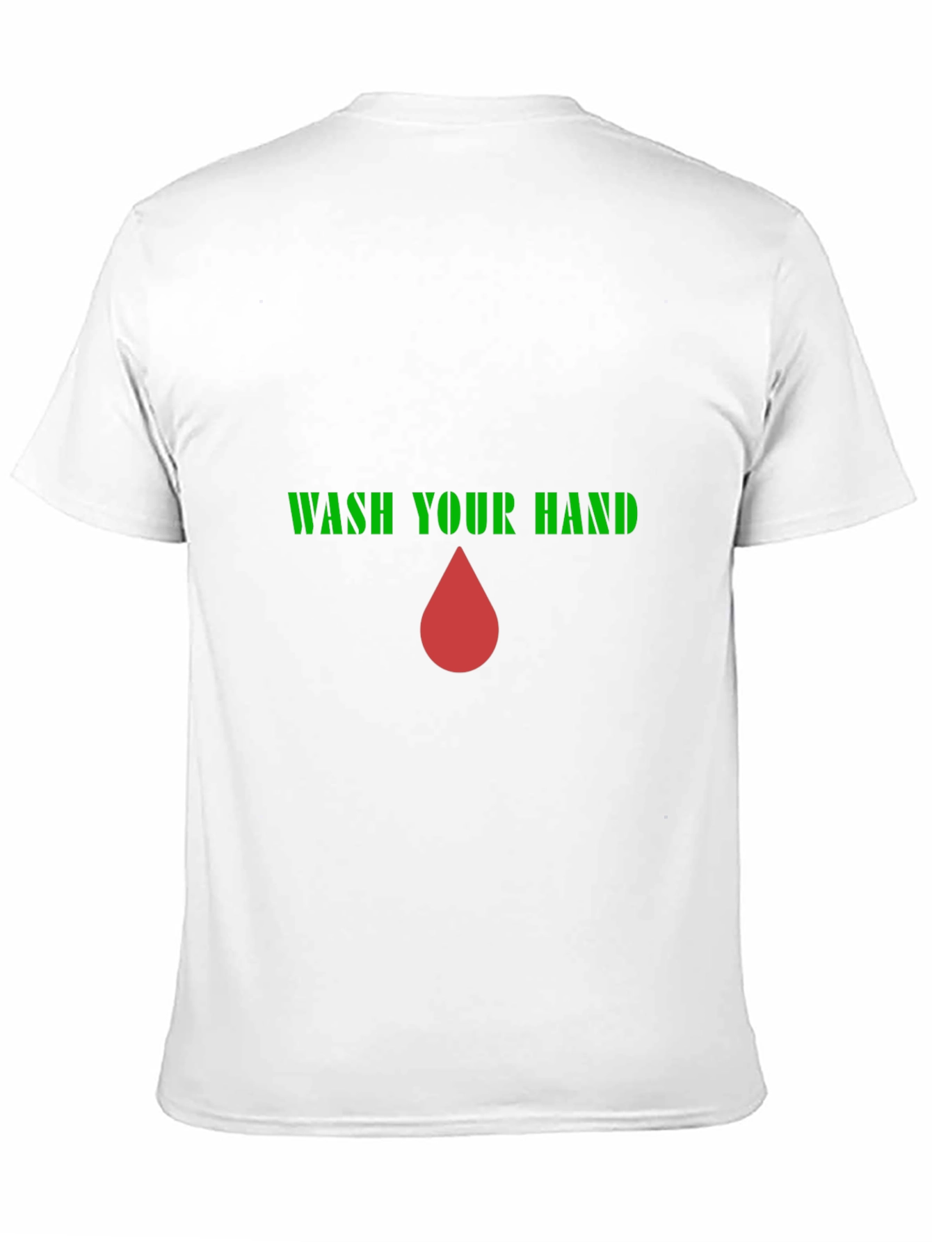 Wash Your Hands Black T-Shirt