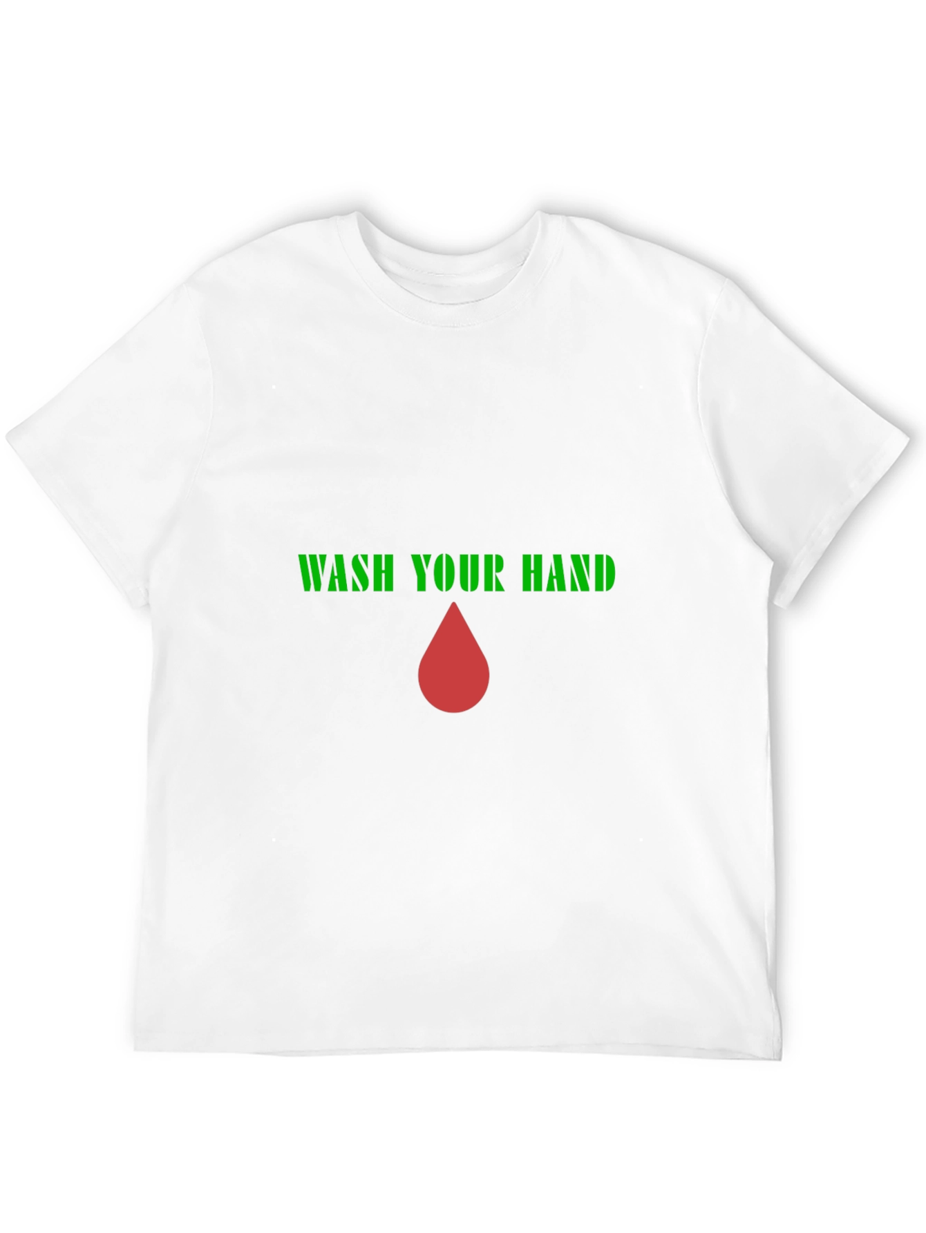 Wash Your Hands Black T-Shirt