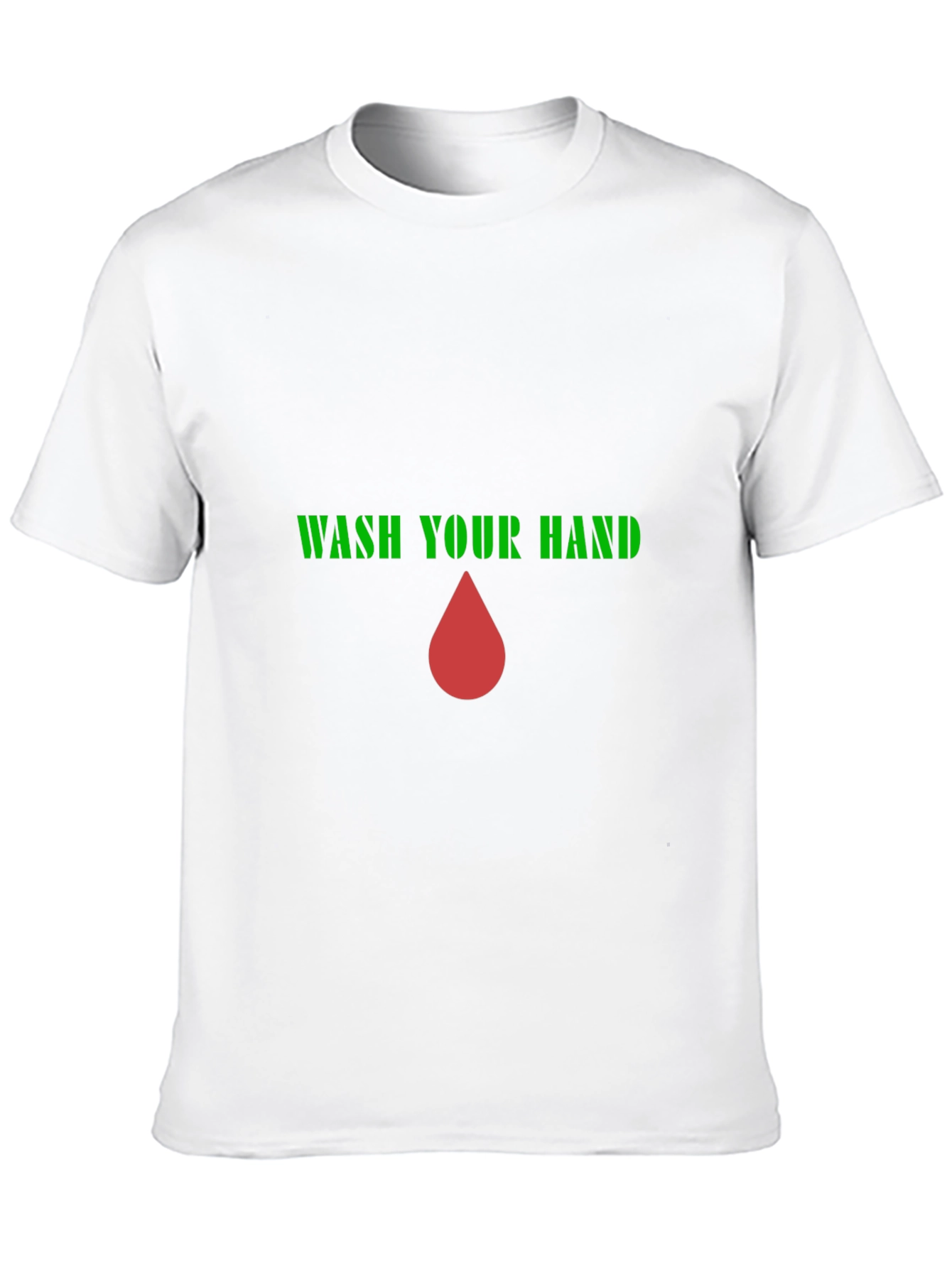 Wash Your Hands Black T-Shirt