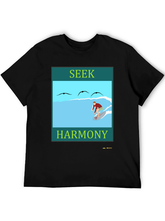 Seek Harmony Surfing T-Shirt - Relaxed Fit