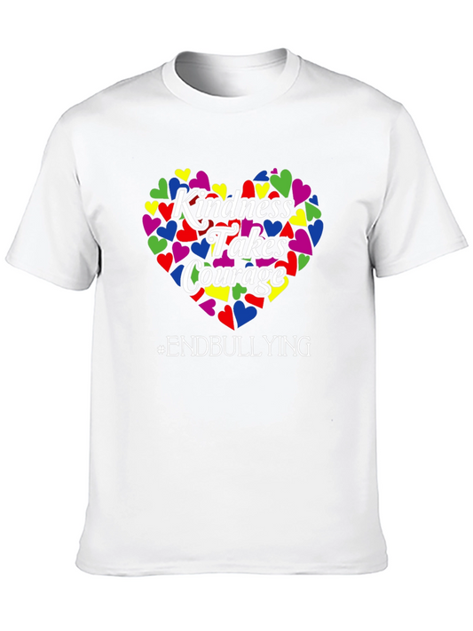 Kindness Takes Courage T-Shirt - End Bullying Awareness