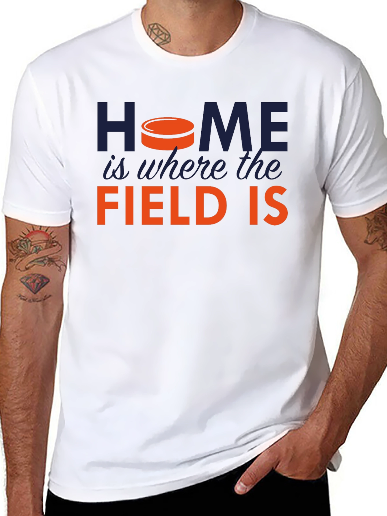 Home is Where The Field Is Graphic T-Shirt