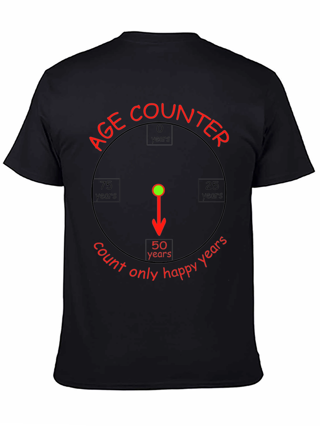 Age Counter Happy Years T-Shirt