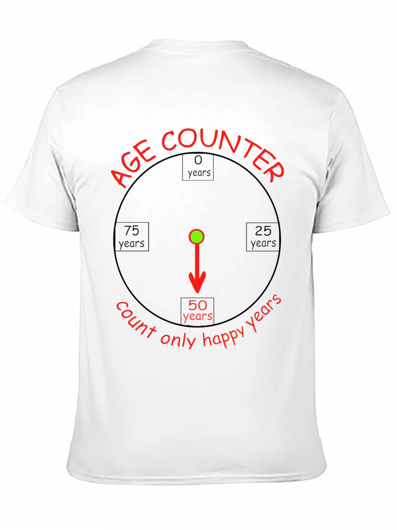 Age Counter Happy Years T-Shirt
