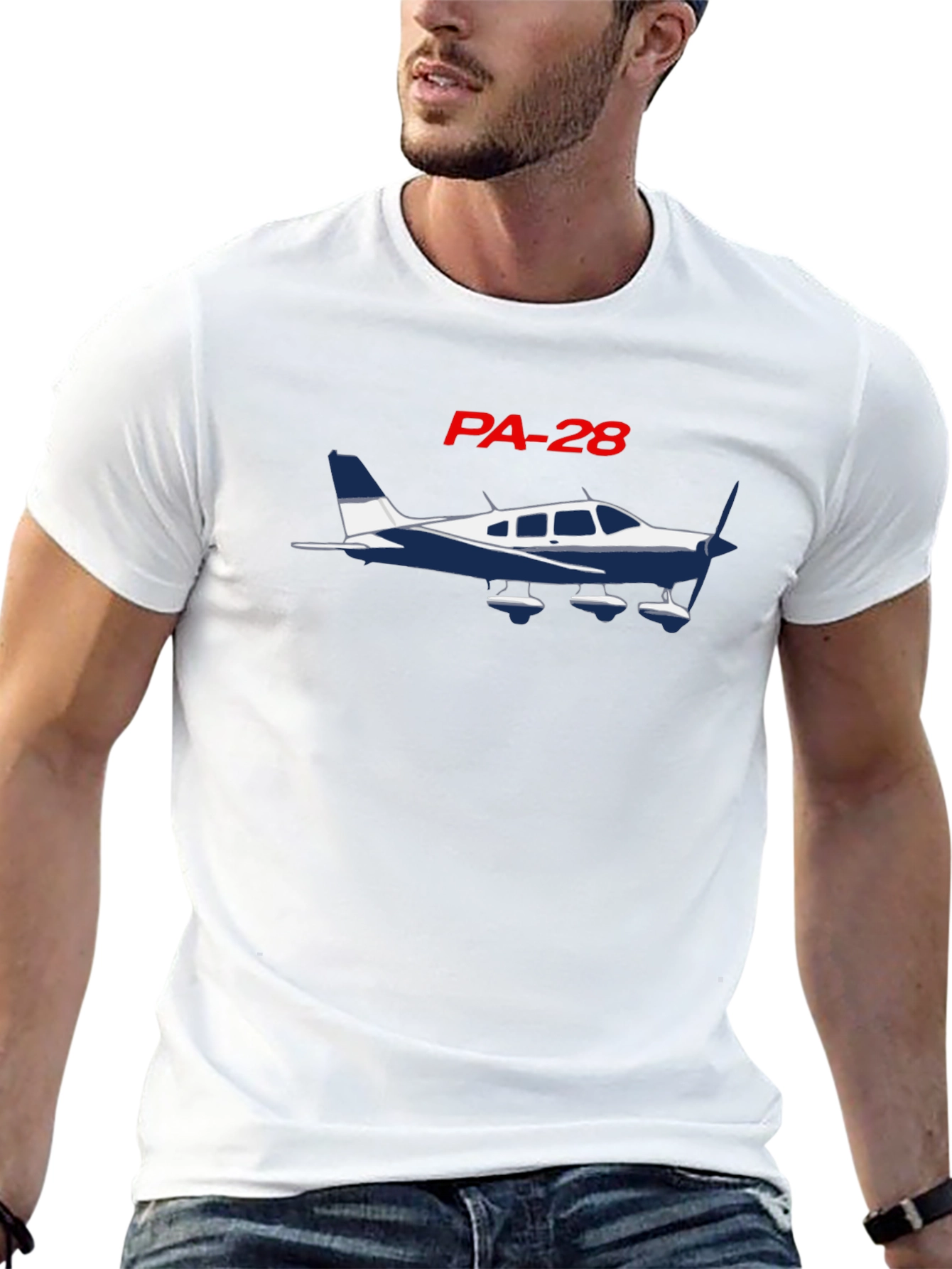 PA-28 Airplane Graphic T-Shirt
