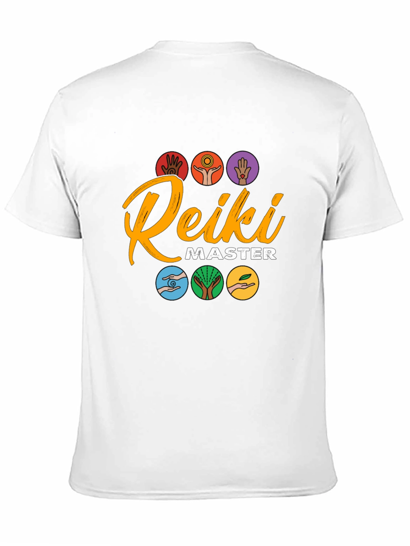 Reiki Master Graphic T-Shirt - Spiritual Healing Design
