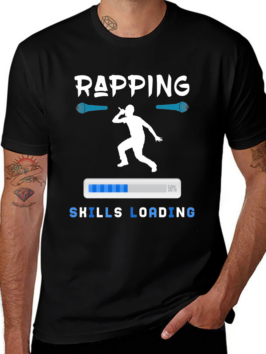 Rapping Skills Loading Graphic T-Shirt
