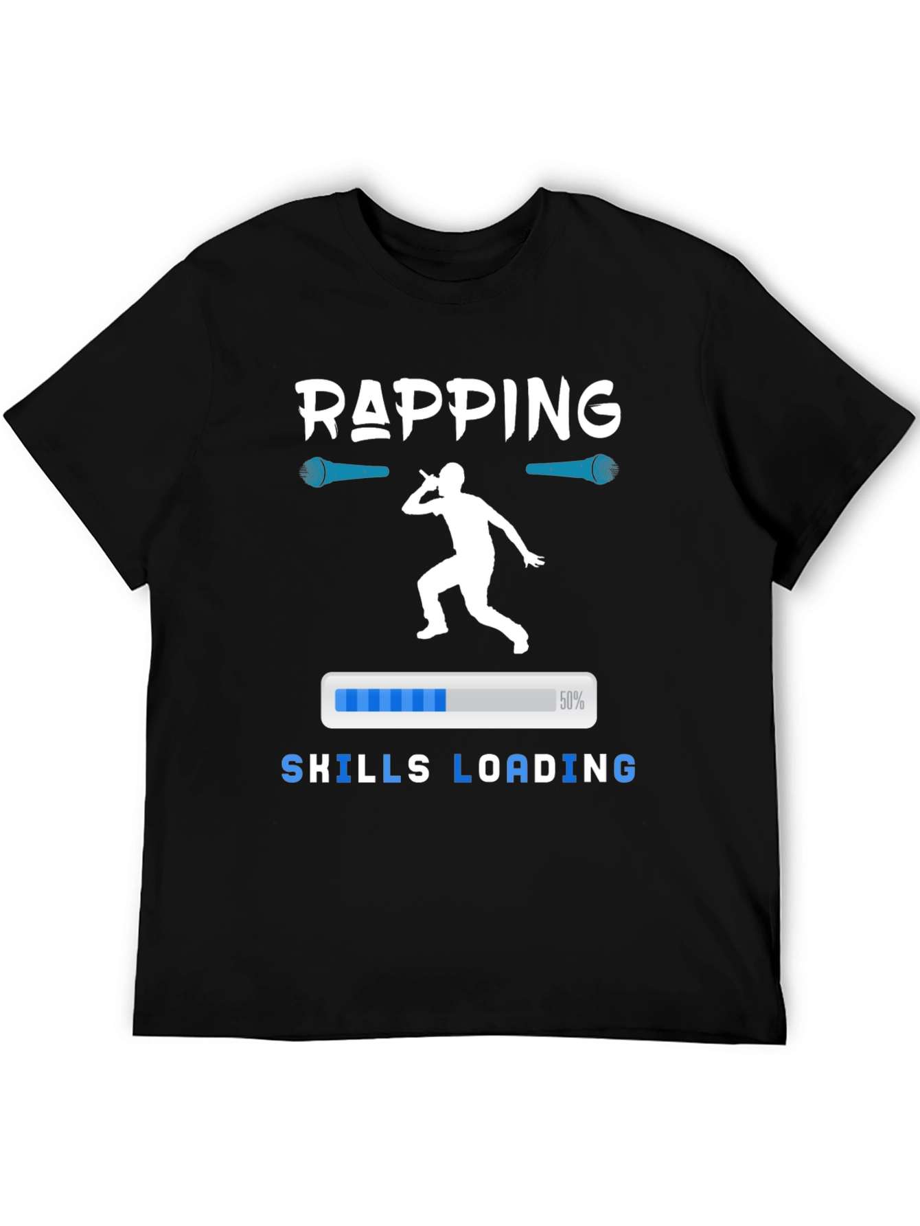 Rapping Skills Loading Graphic T-Shirt
