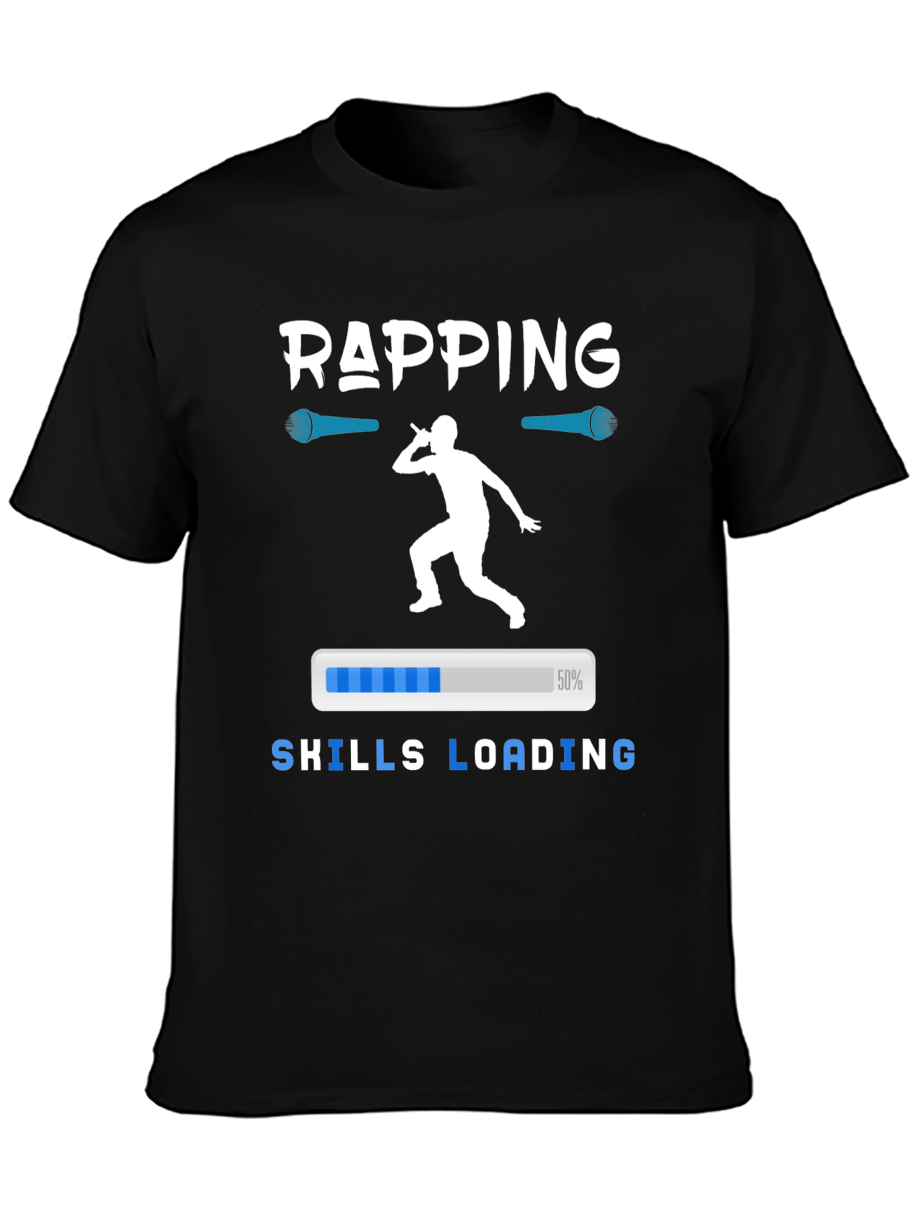 Rapping Skills Loading Graphic T-Shirt